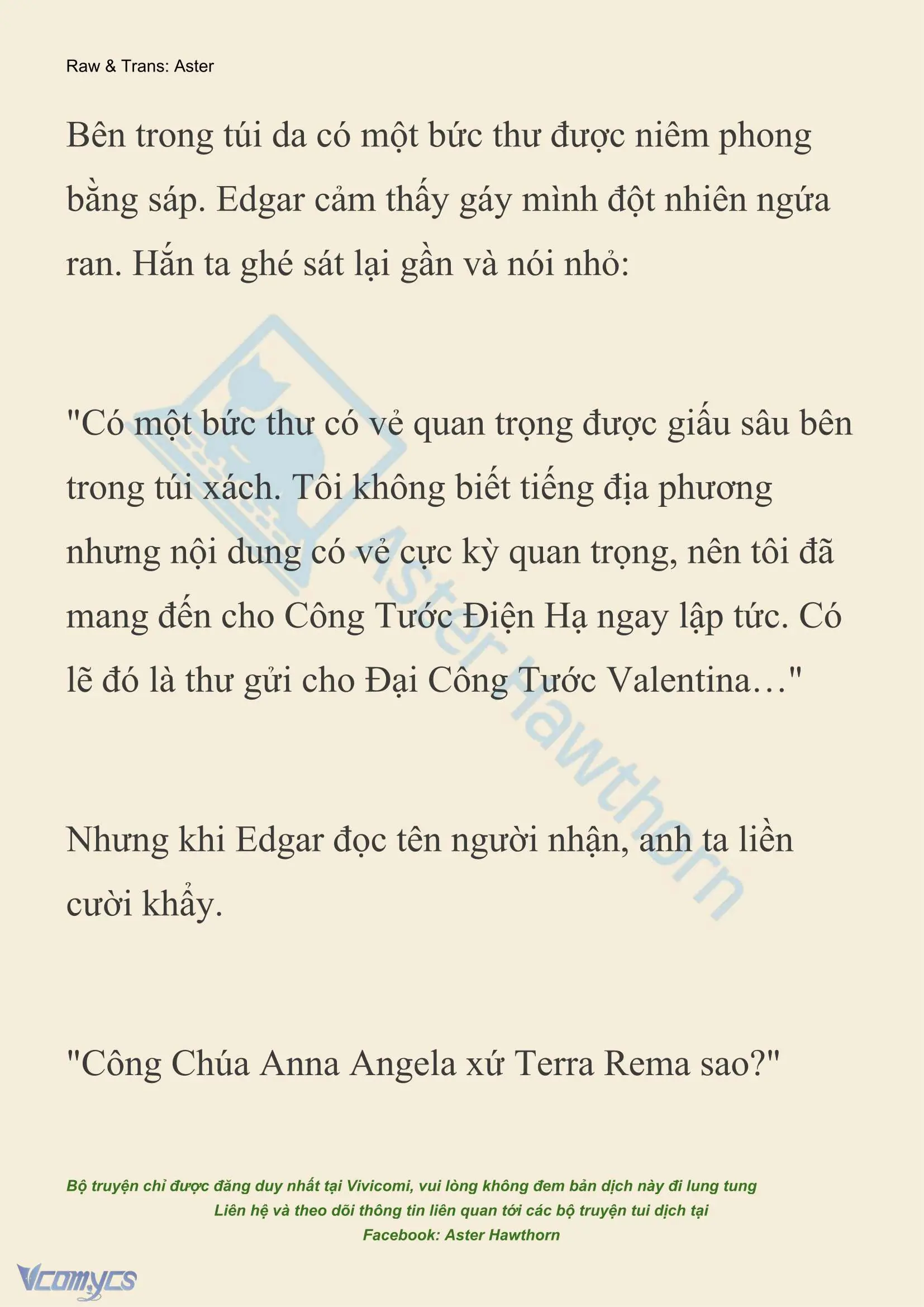 [NOVEL] Thiên Đường Của Valentina Chapter 257 - Trang 18