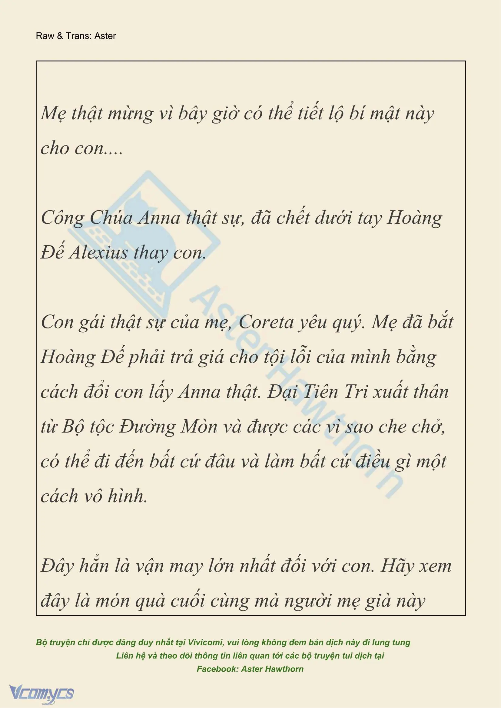 [NOVEL] Thiên Đường Của Valentina Chapter 257 - Trang 22