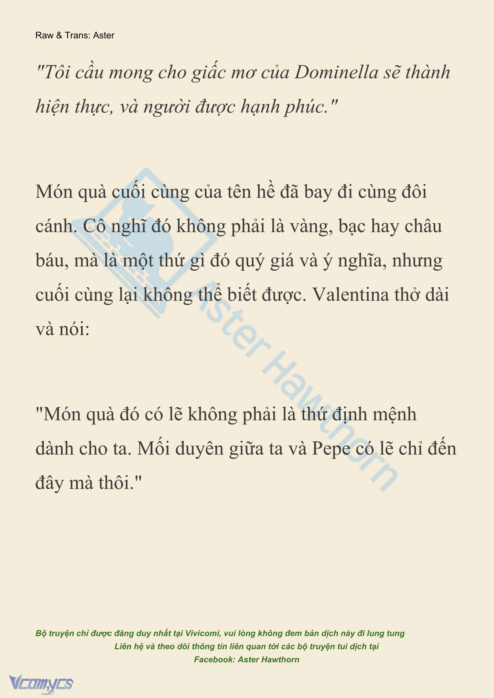 [NOVEL] Thiên Đường Của Valentina Chapter 258 - Trang 17