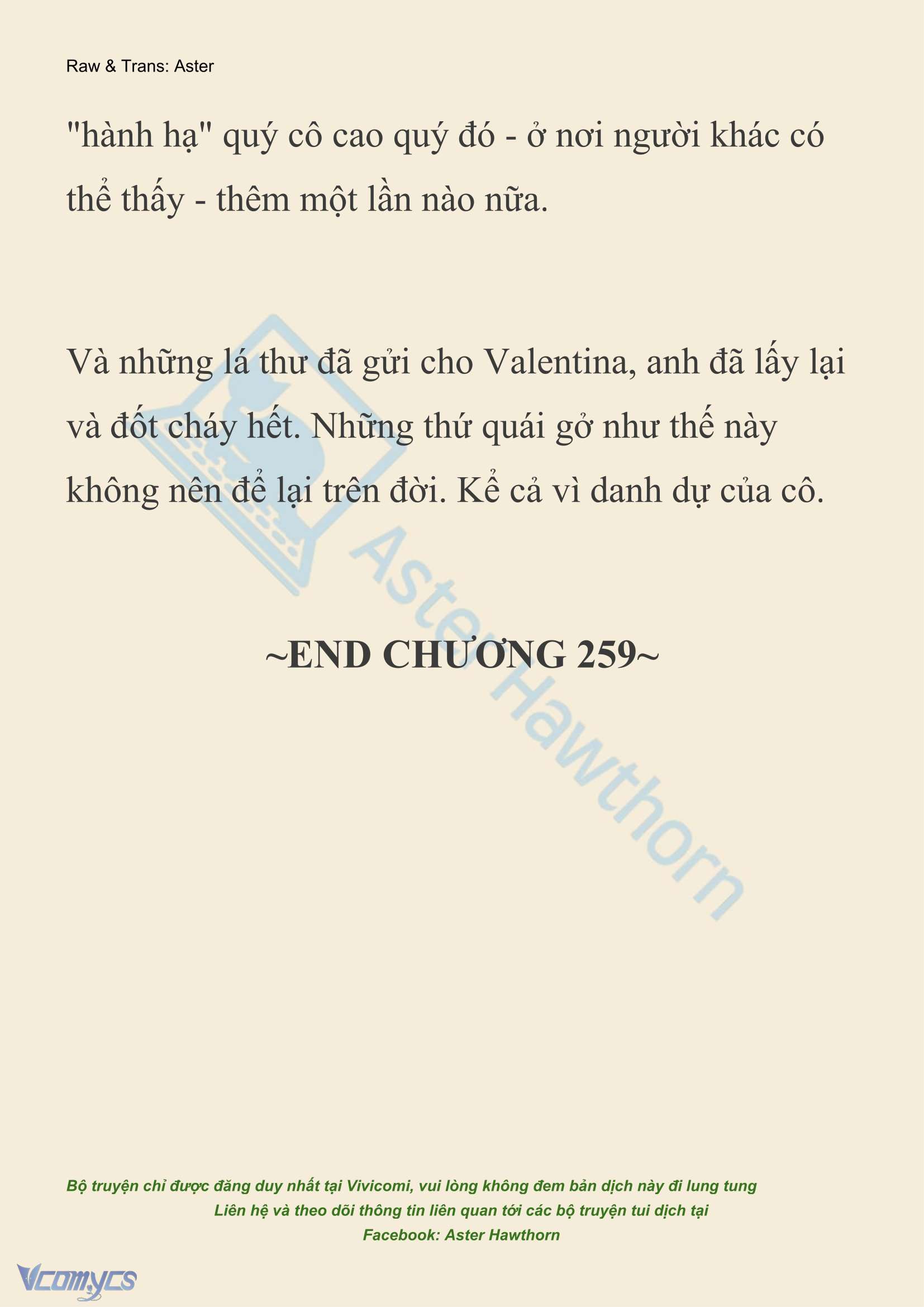 [NOVEL] Thiên Đường Của Valentina Chapter 259 - Trang 19