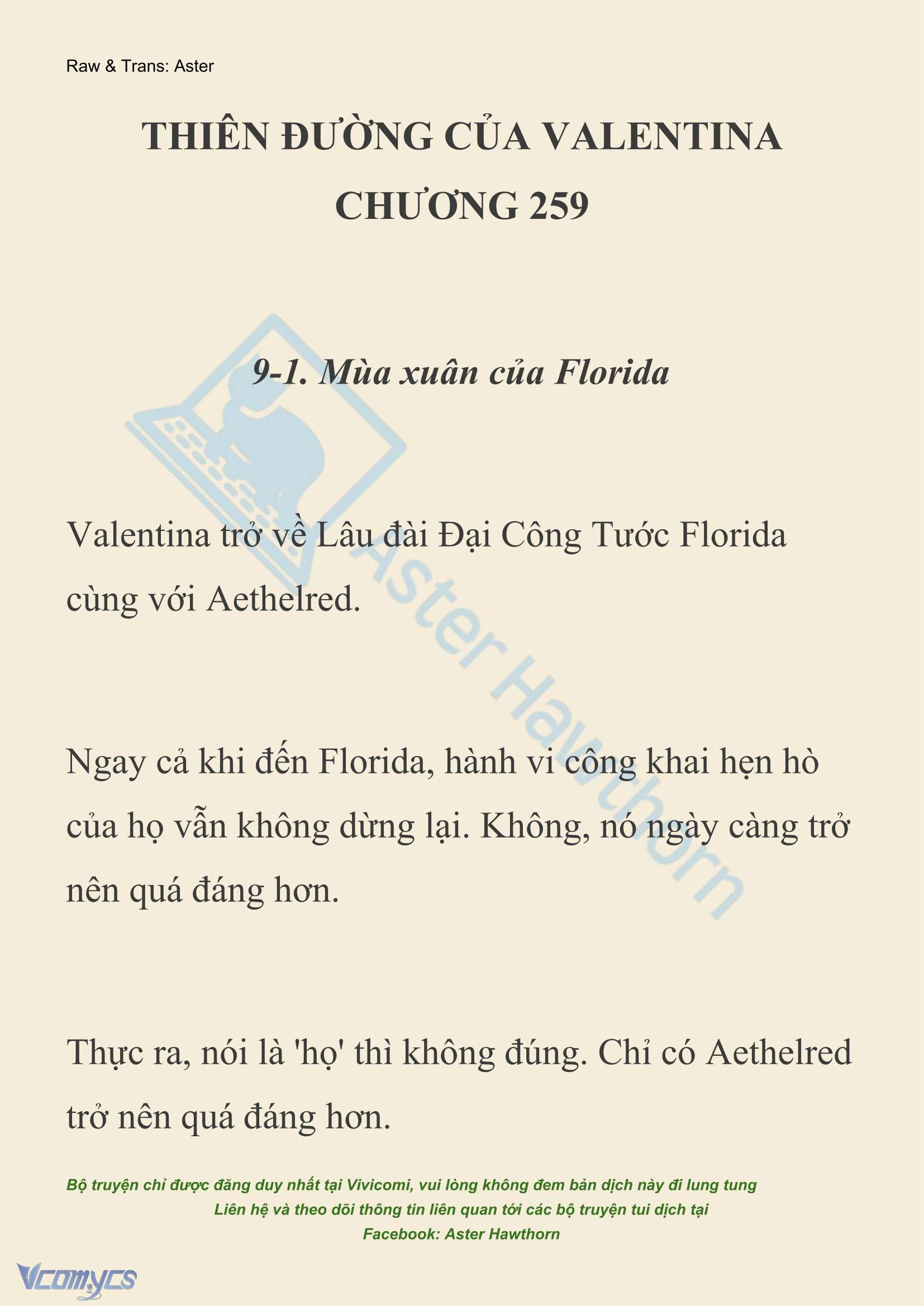 [NOVEL] Thiên Đường Của Valentina Chapter 259 - Trang 2