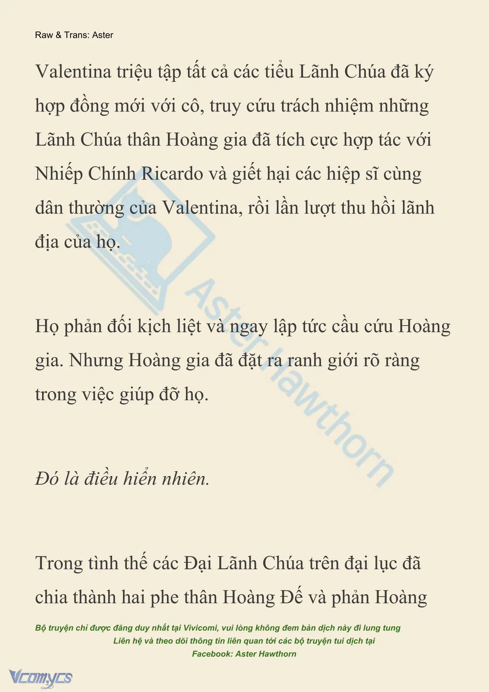 [NOVEL] Thiên Đường Của Valentina Chapter 260 - Trang 3