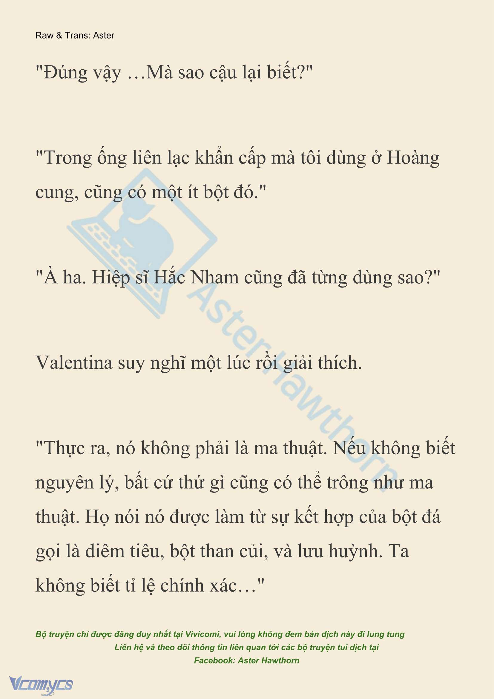 [NOVEL] Thiên Đường Của Valentina Chapter 262 - Trang 4