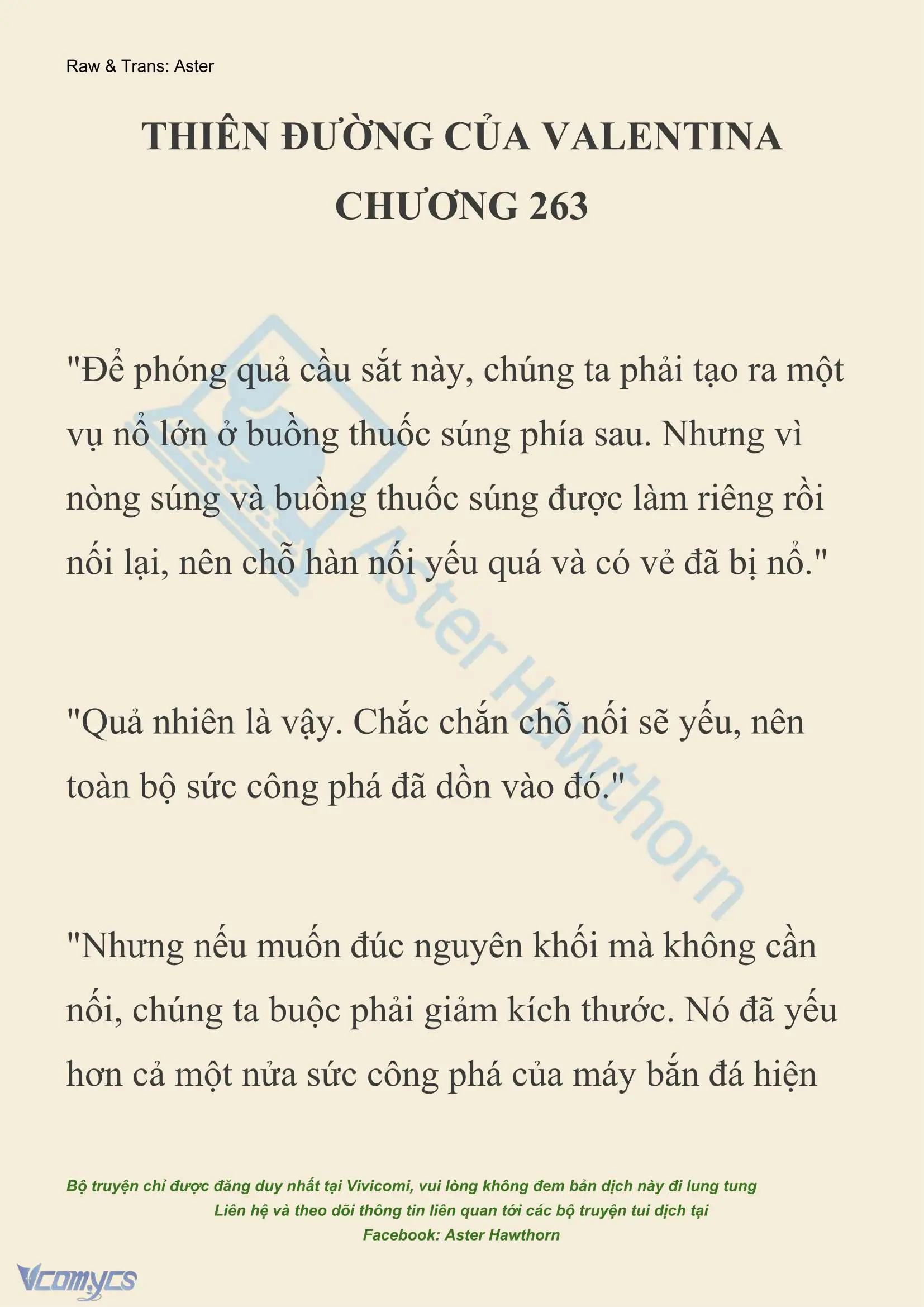 [NOVEL] Thiên Đường Của Valentina Chapter 263 - Trang 2