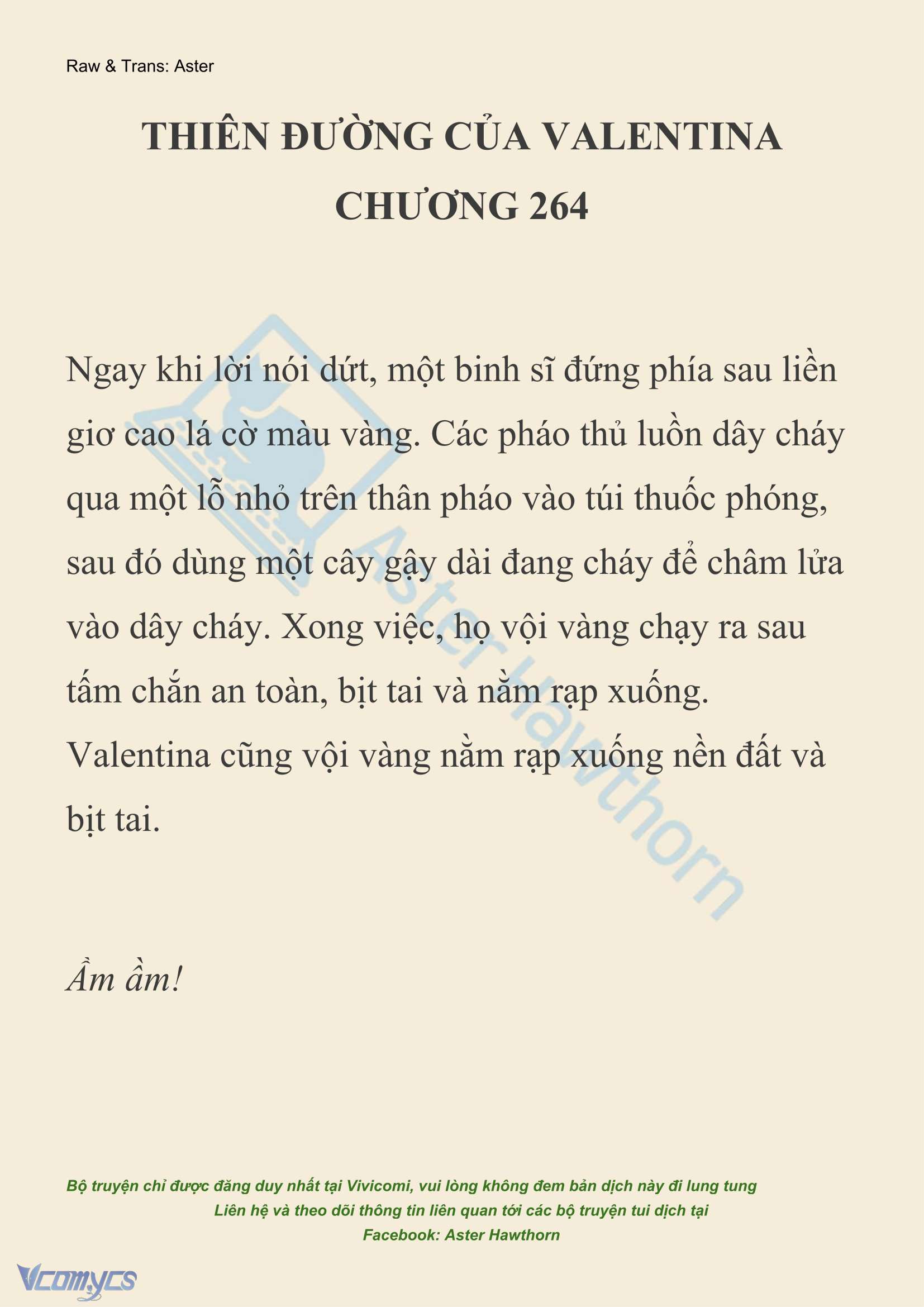 [NOVEL] Thiên Đường Của Valentina Chapter 264 - Trang 2