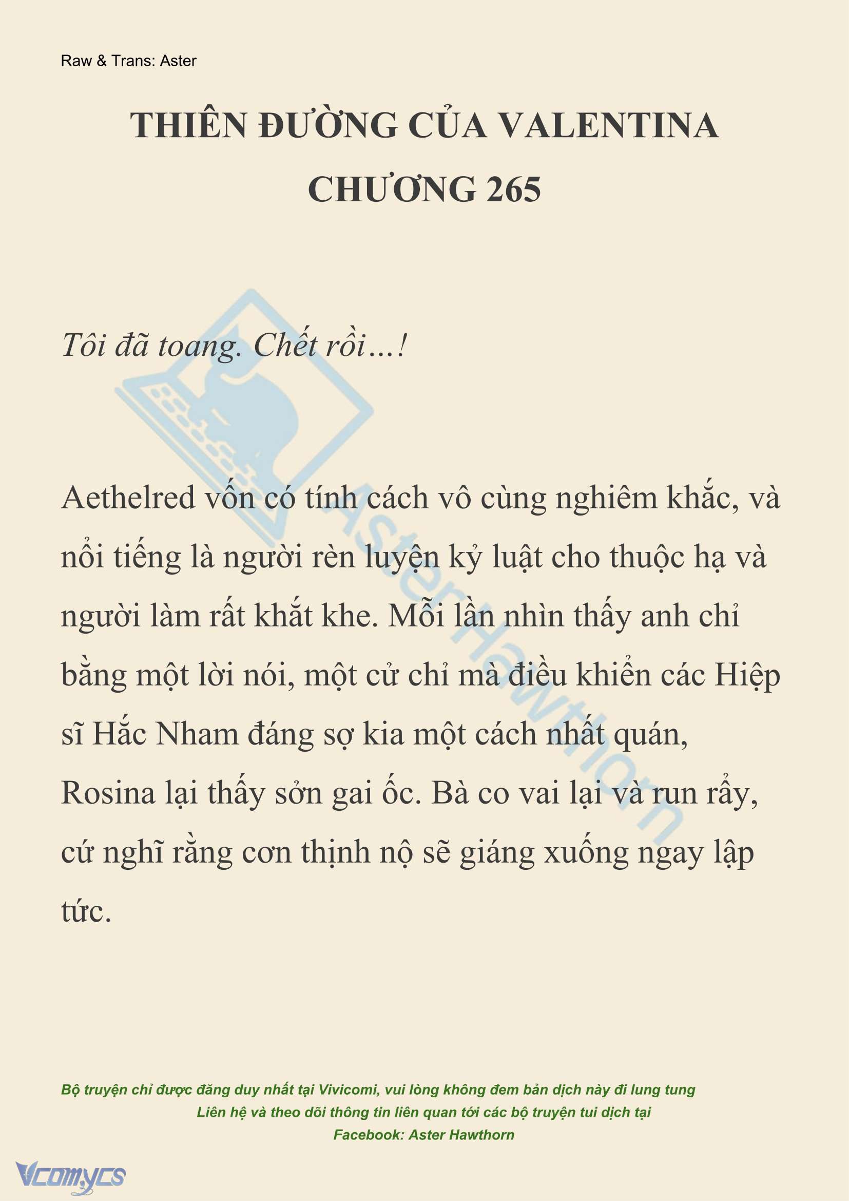 [NOVEL] Thiên Đường Của Valentina Chapter 265 - Trang 2