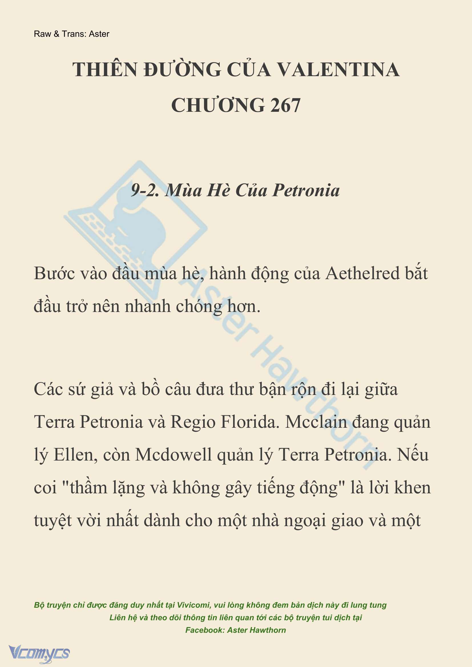 [NOVEL] Thiên Đường Của Valentina Chapter 267 - Trang 2