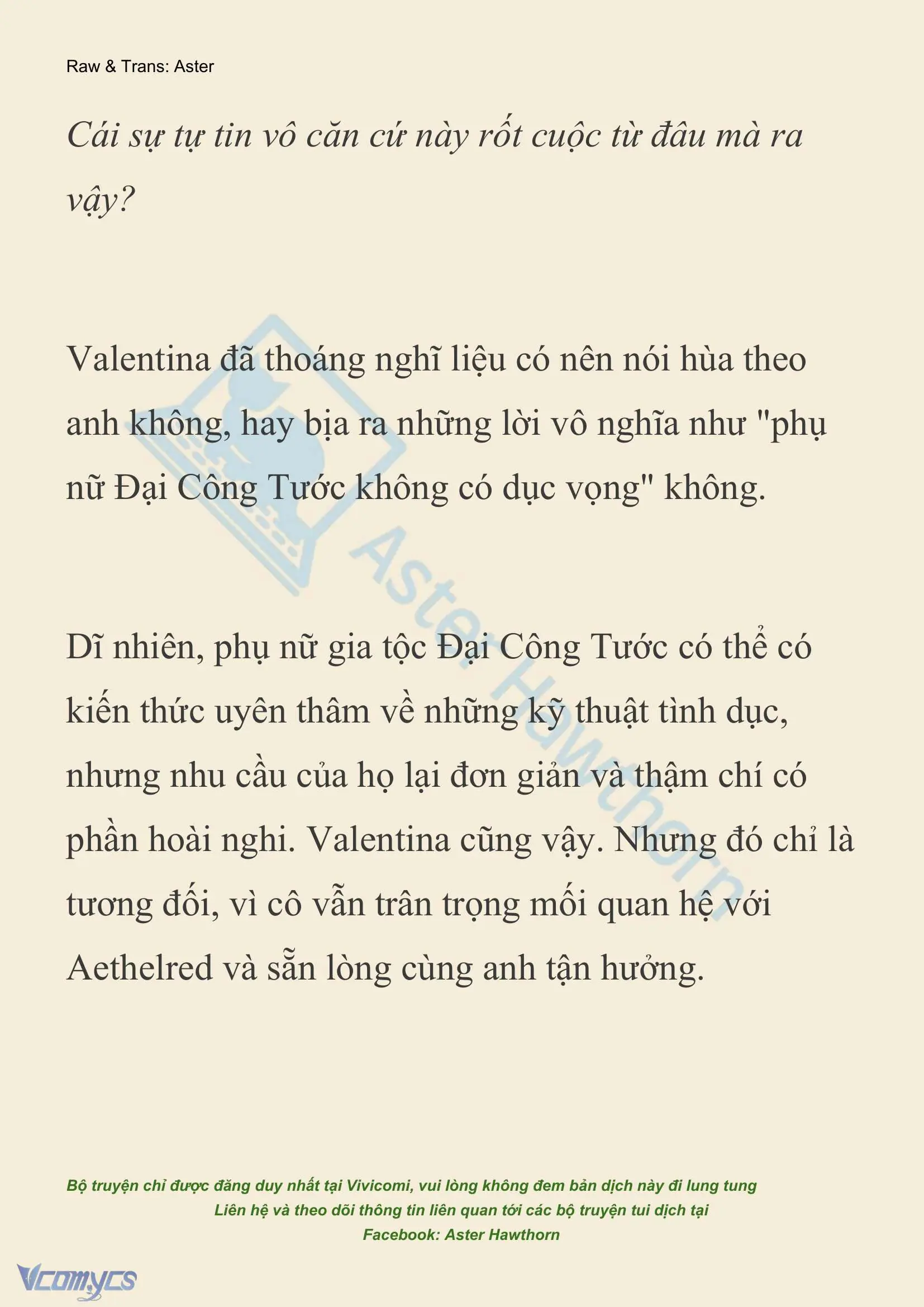 [NOVEL] Thiên Đường Của Valentina Chapter 268 - Trang 17