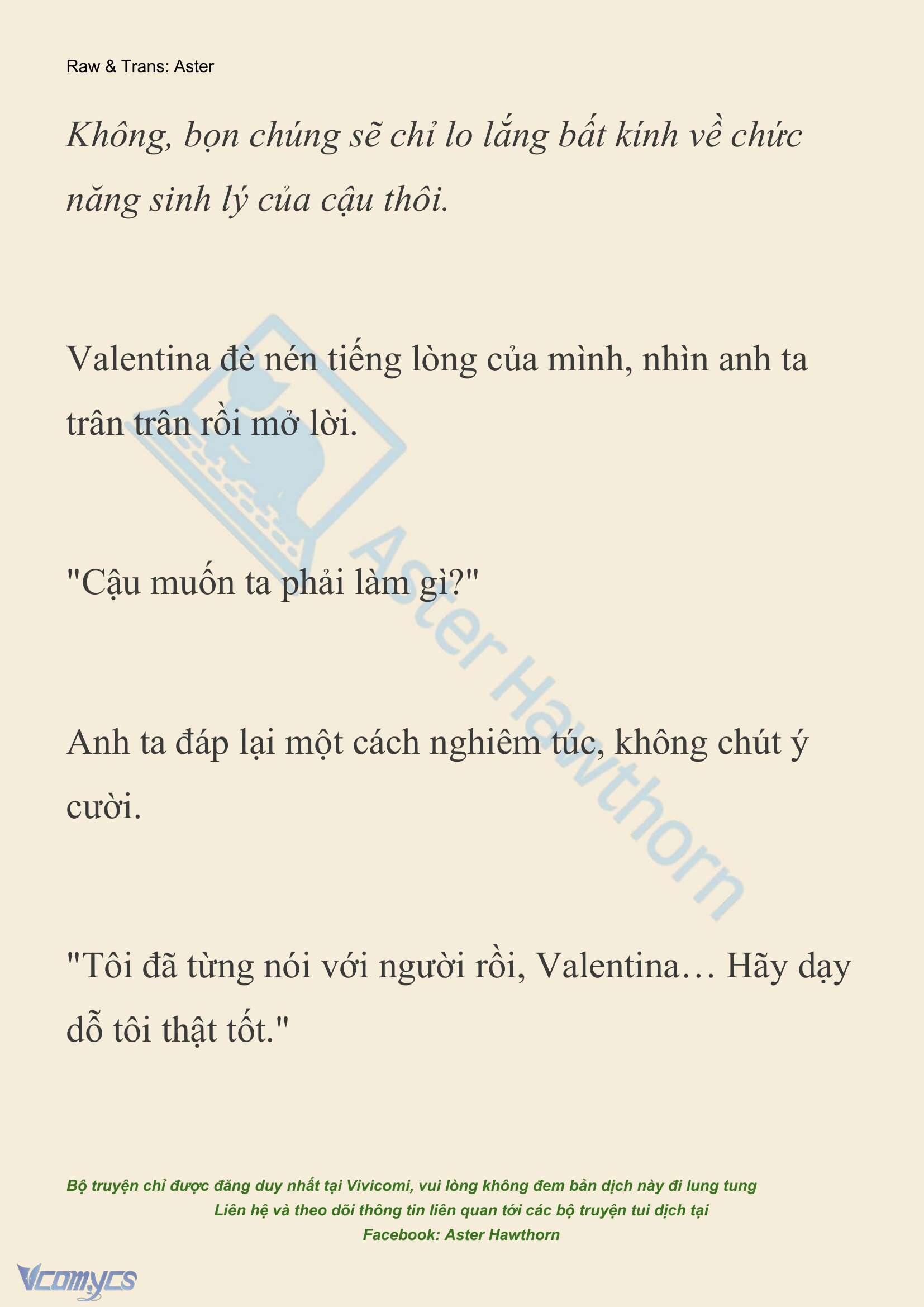 [NOVEL] Thiên Đường Của Valentina Chapter 269 - Trang 10