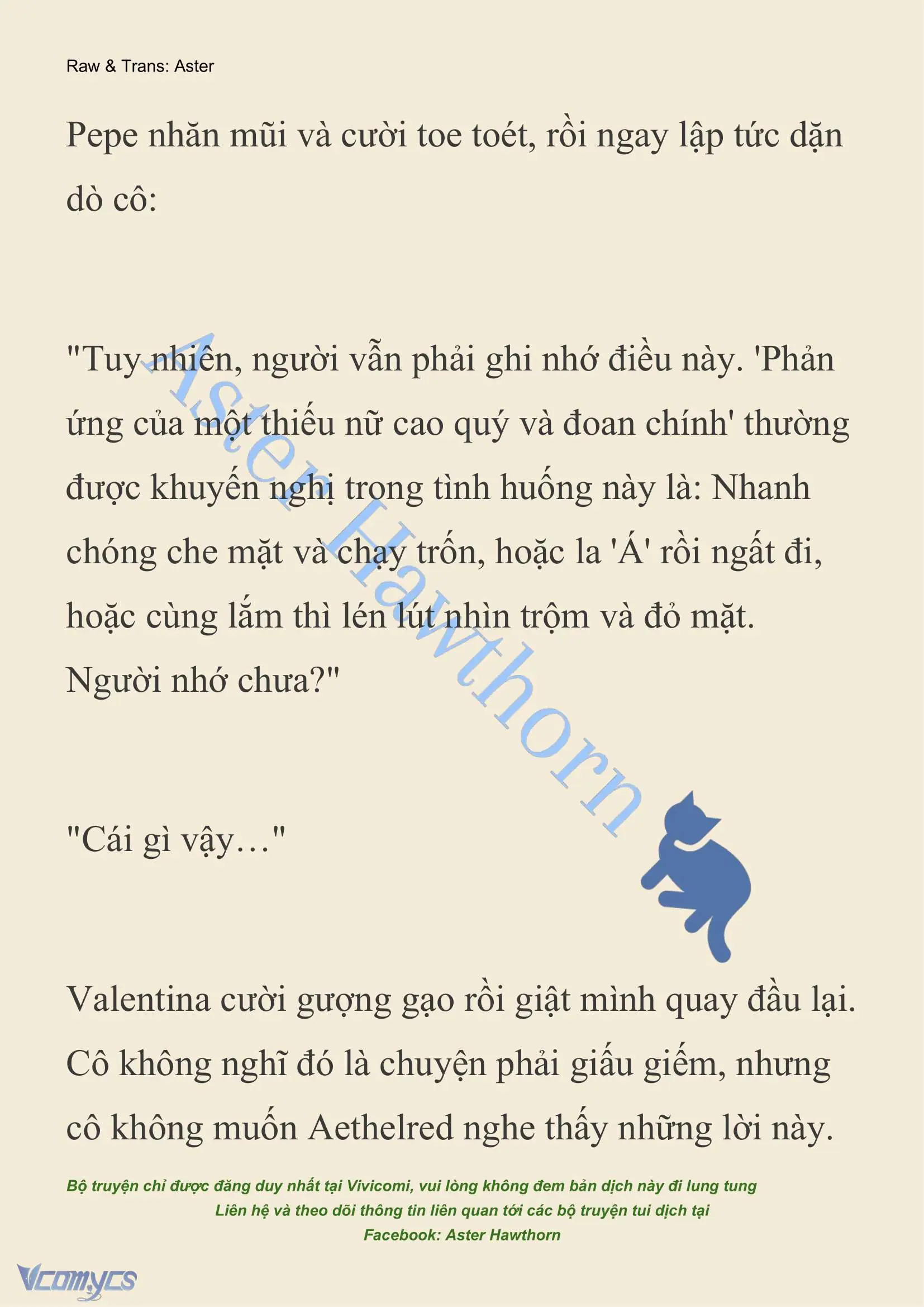 [NOVEL] Thiên Đường Của Valentina Chapter 27 - Trang 8