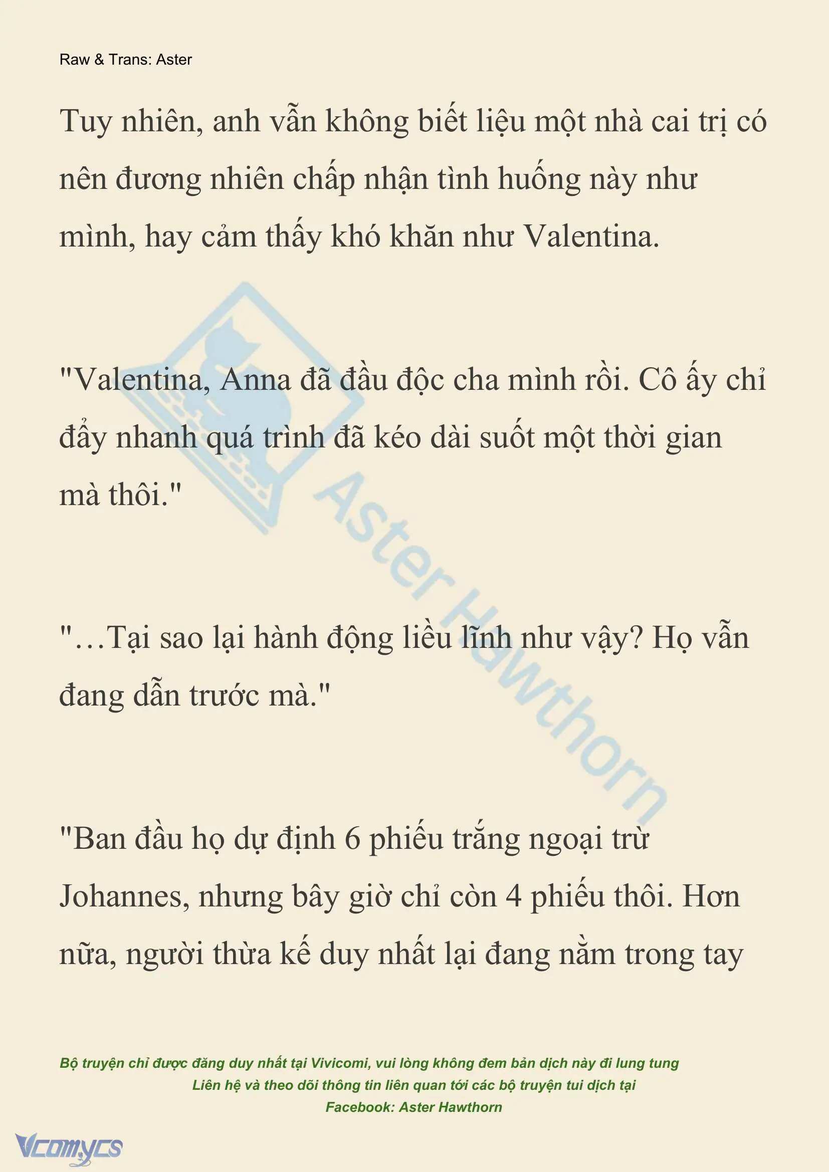 [NOVEL] Thiên Đường Của Valentina Chapter 270 - Trang 12