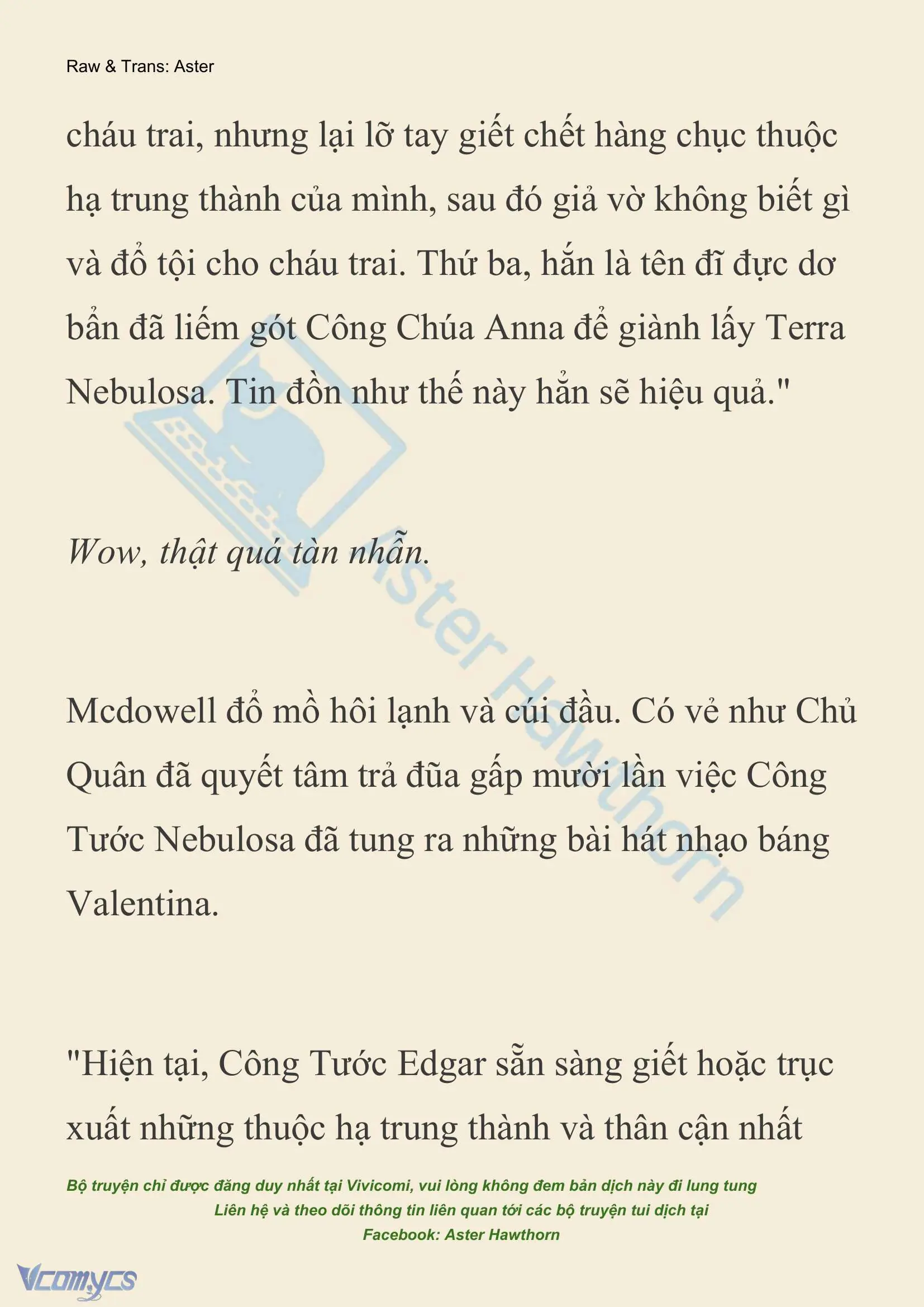 [NOVEL] Thiên Đường Của Valentina Chapter 270 - Trang 17