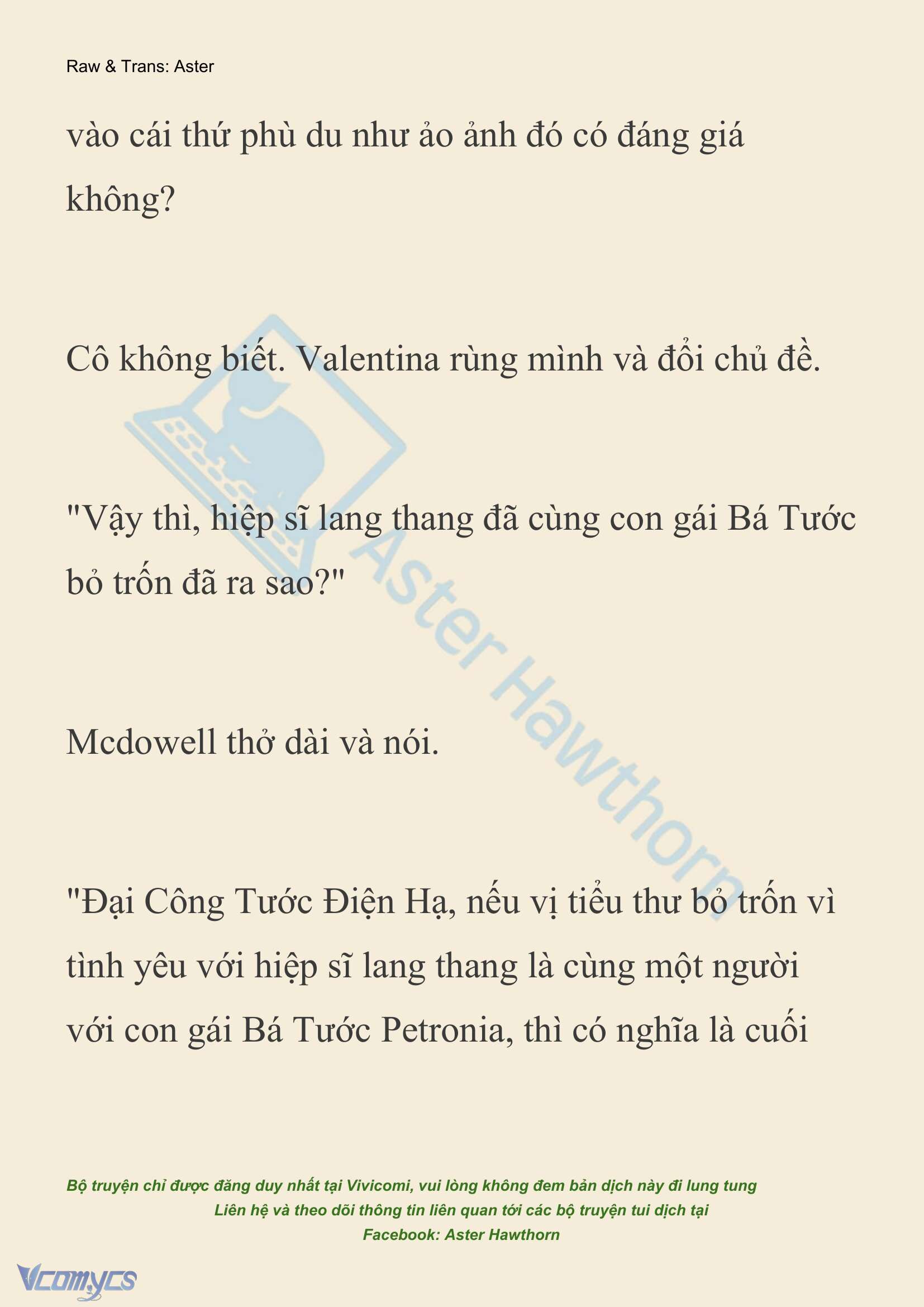 [NOVEL] Thiên Đường Của Valentina Chapter 271 - Trang 15