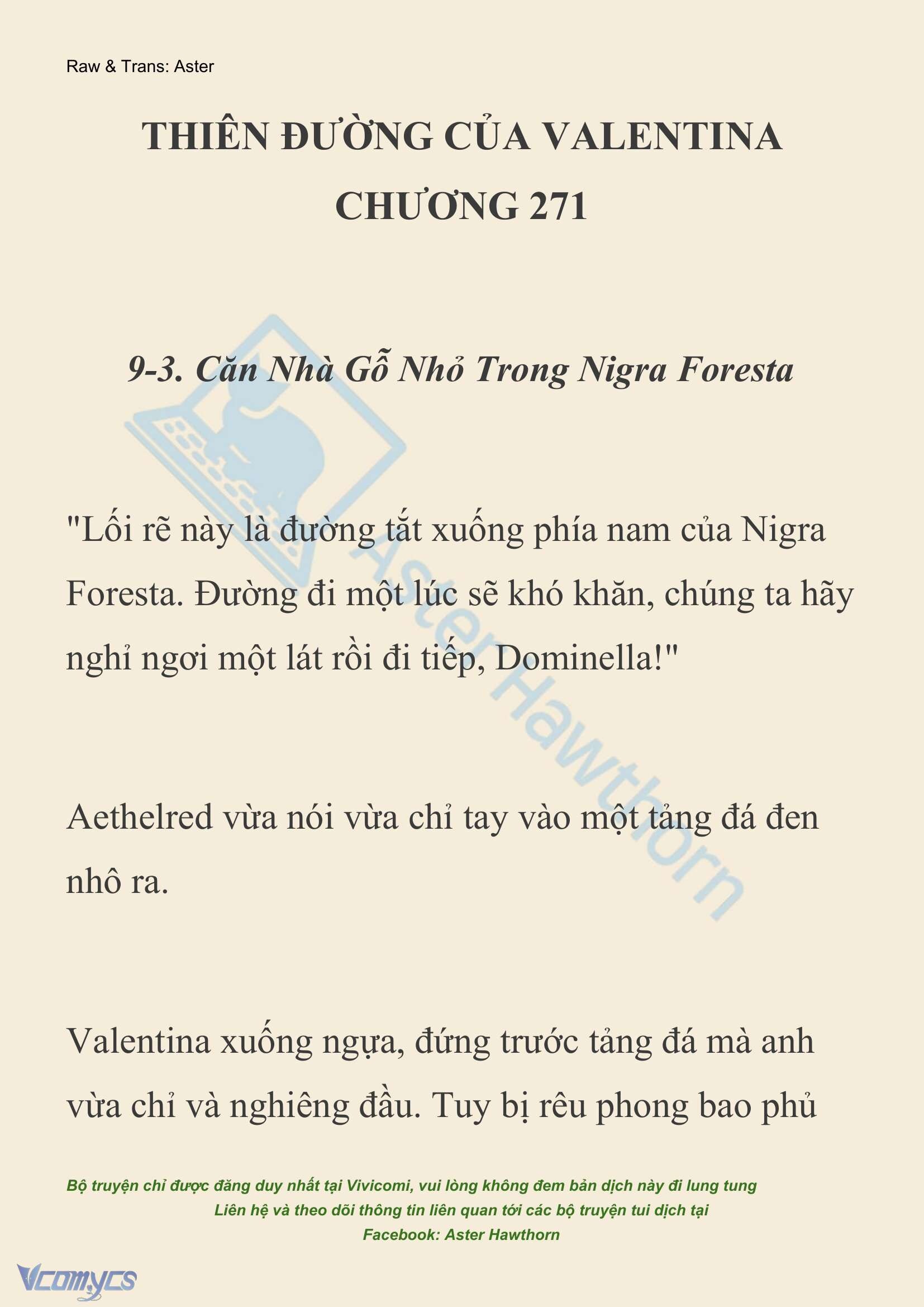 [NOVEL] Thiên Đường Của Valentina Chapter 271 - Trang 2