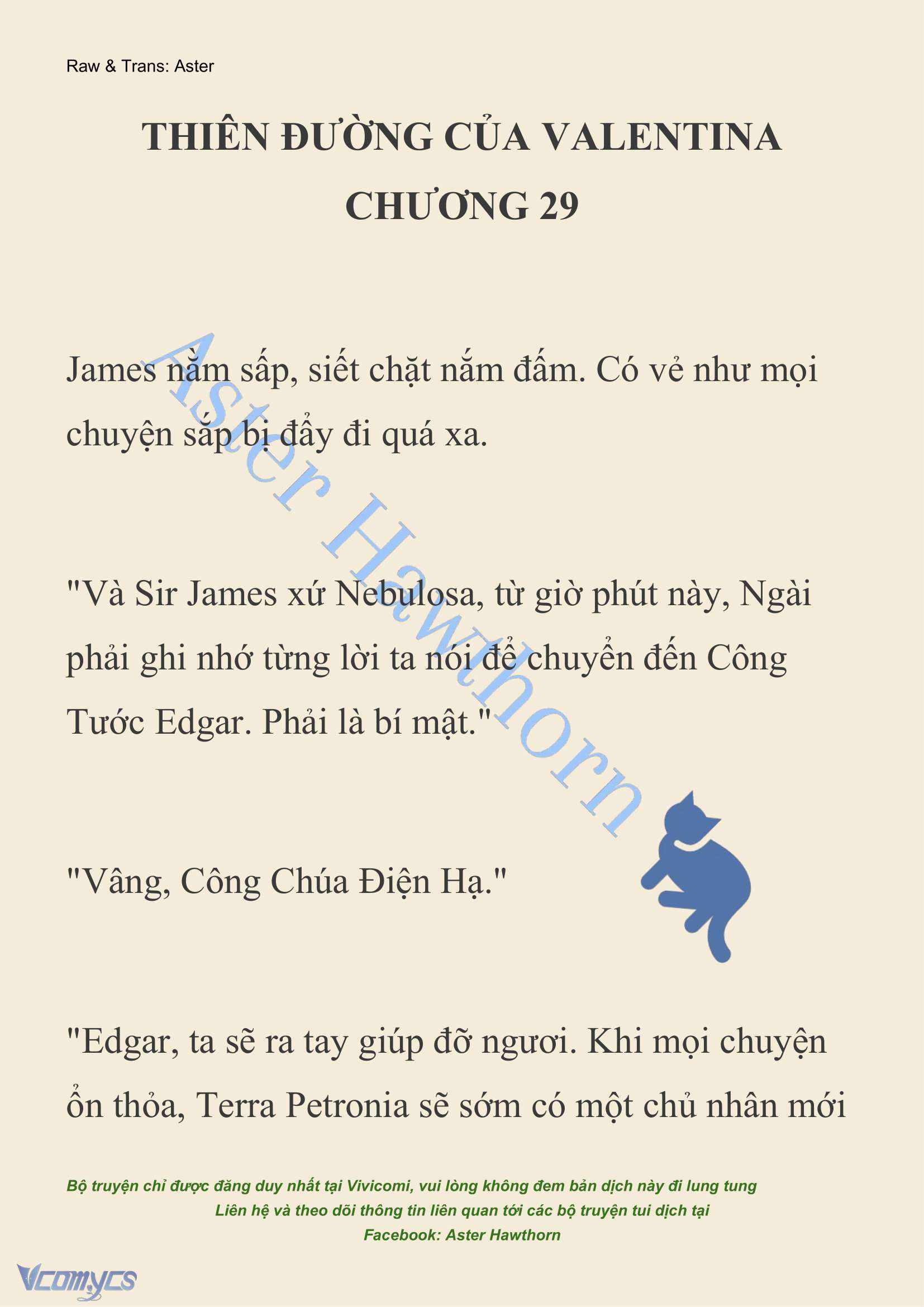 [NOVEL] Thiên Đường Của Valentina Chapter 29 - Trang 3