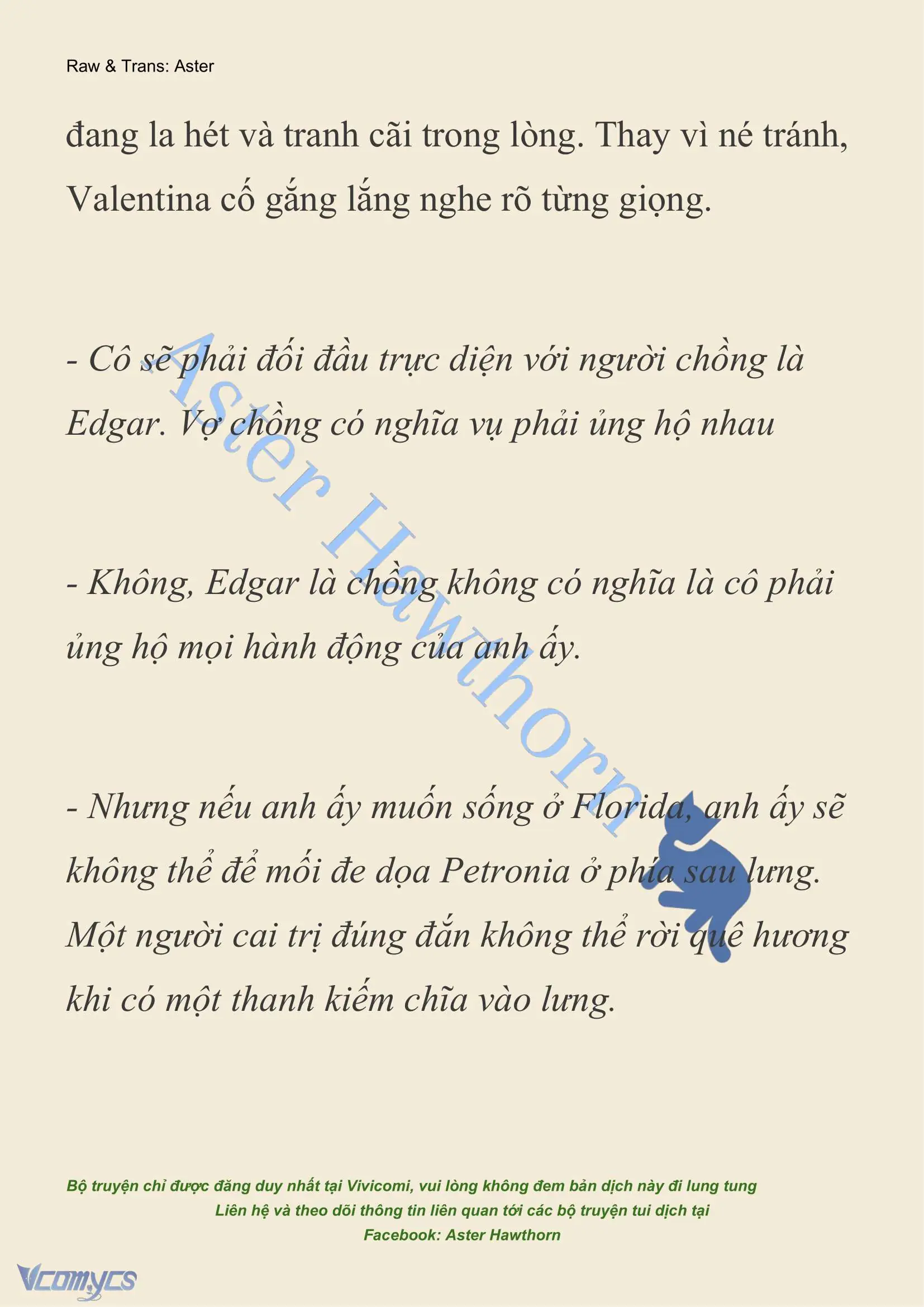 [NOVEL] Thiên Đường Của Valentina Chapter 29 - Trang 6