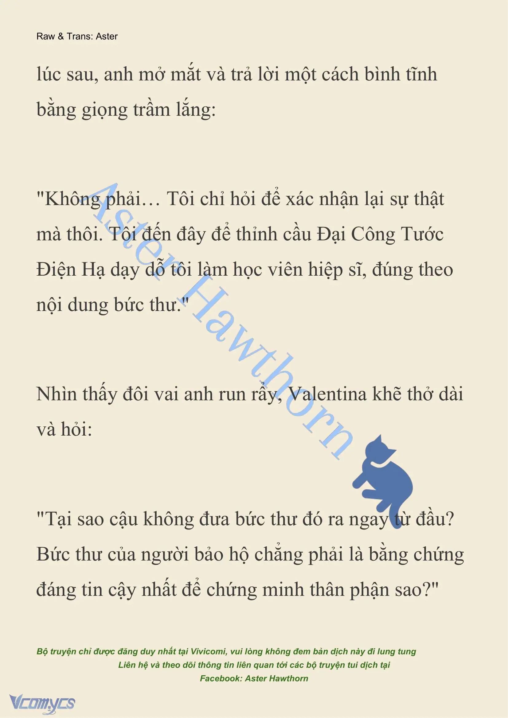 [NOVEL] Thiên Đường Của Valentina Chapter 3 - Trang 7