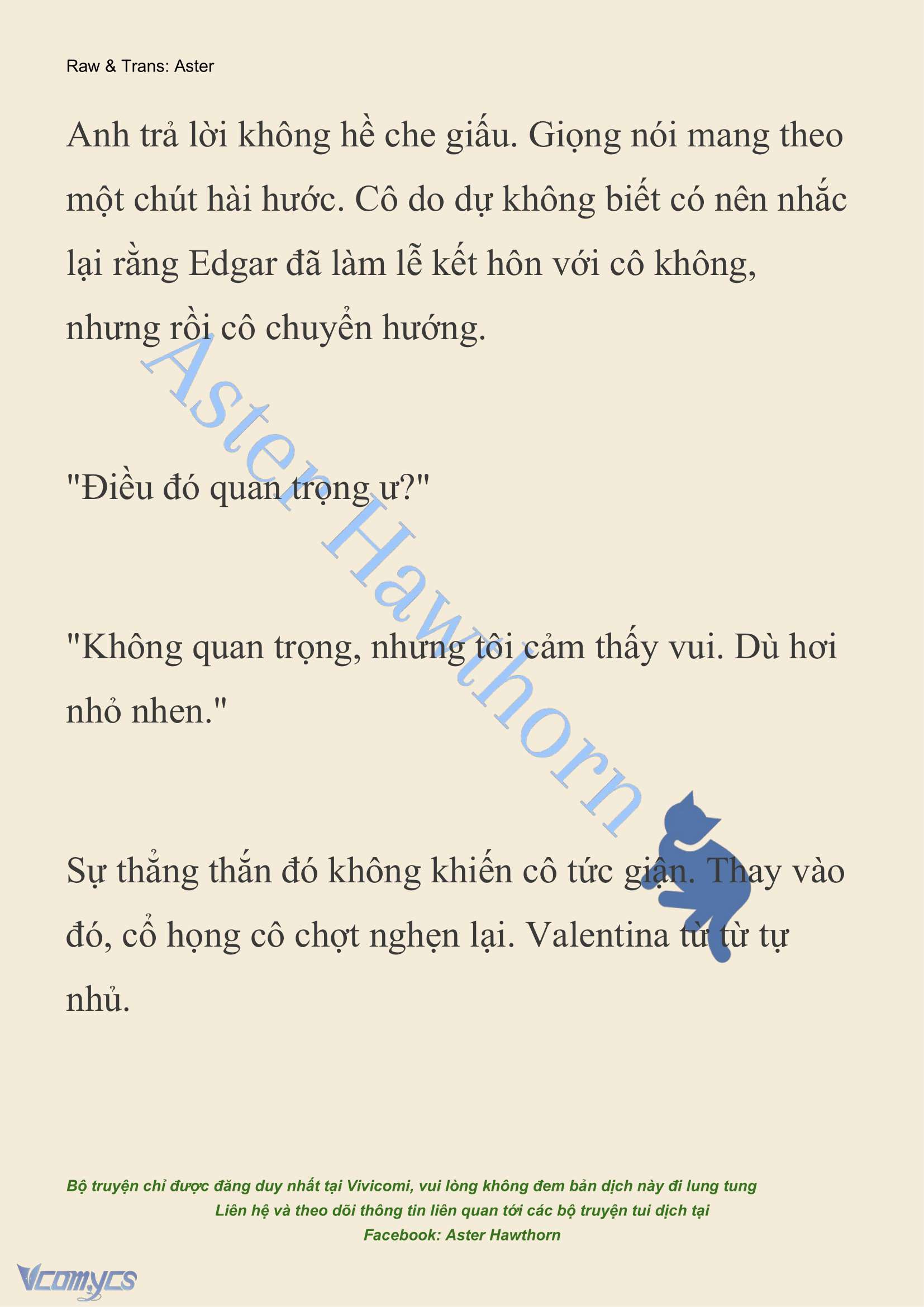 [NOVEL] Thiên Đường Của Valentina Chapter 30 - Trang 10