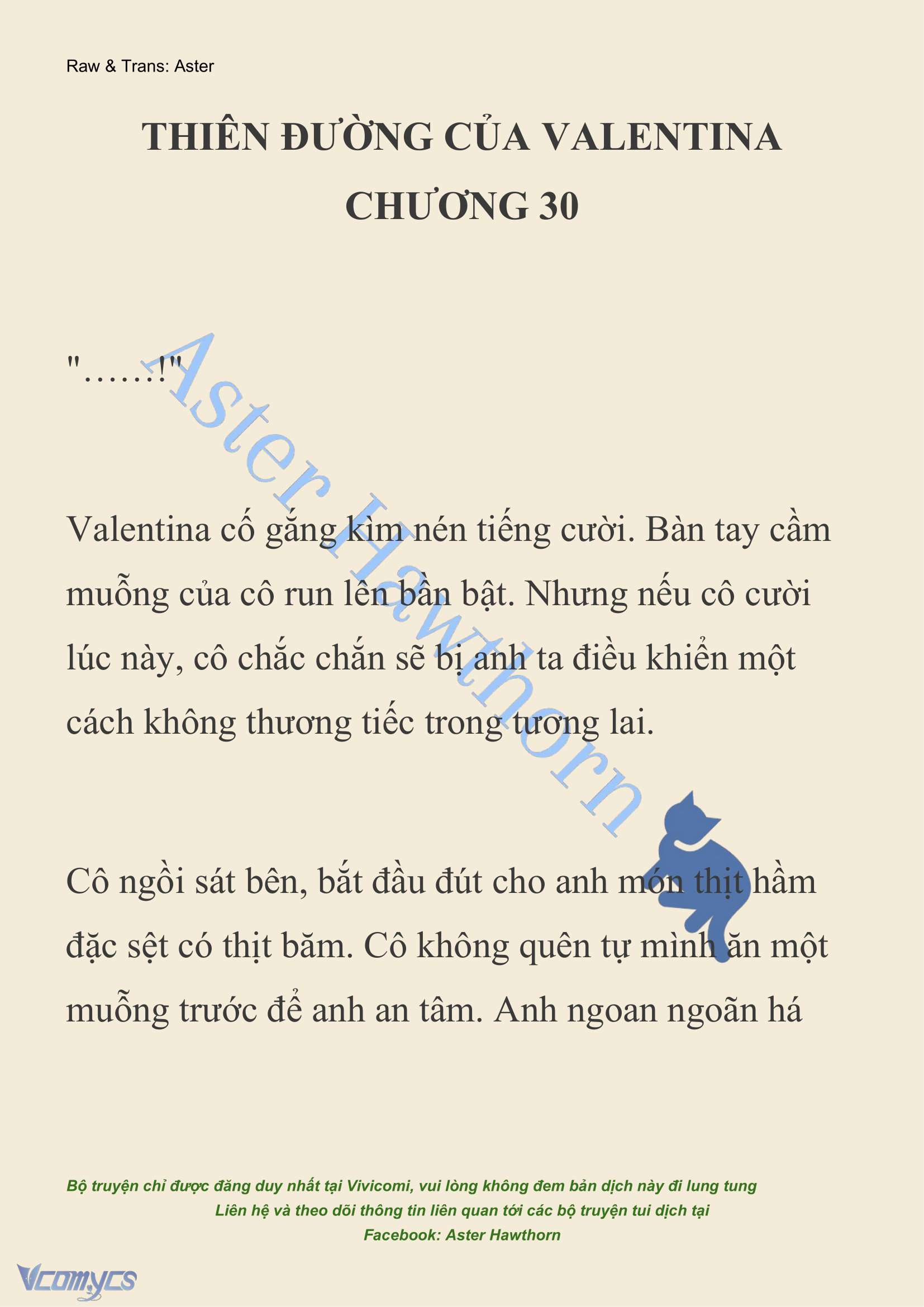 [NOVEL] Thiên Đường Của Valentina Chapter 30 - Trang 3