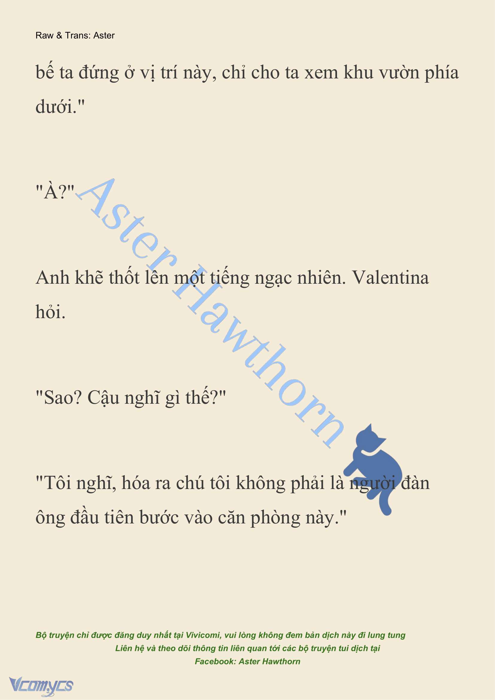 [NOVEL] Thiên Đường Của Valentina Chapter 30 - Trang 9