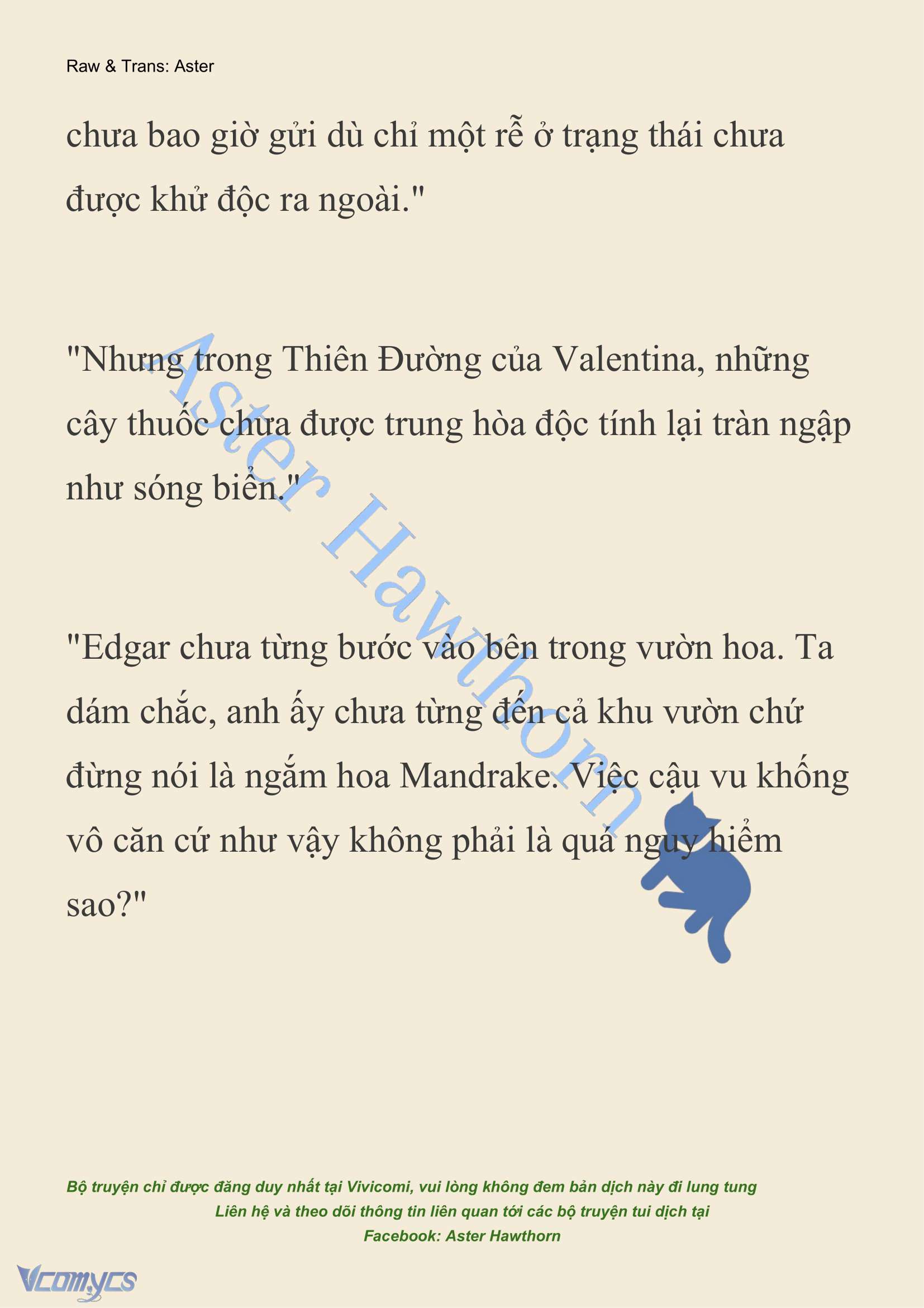 [NOVEL] Thiên Đường Của Valentina Chapter 31 - Trang 10