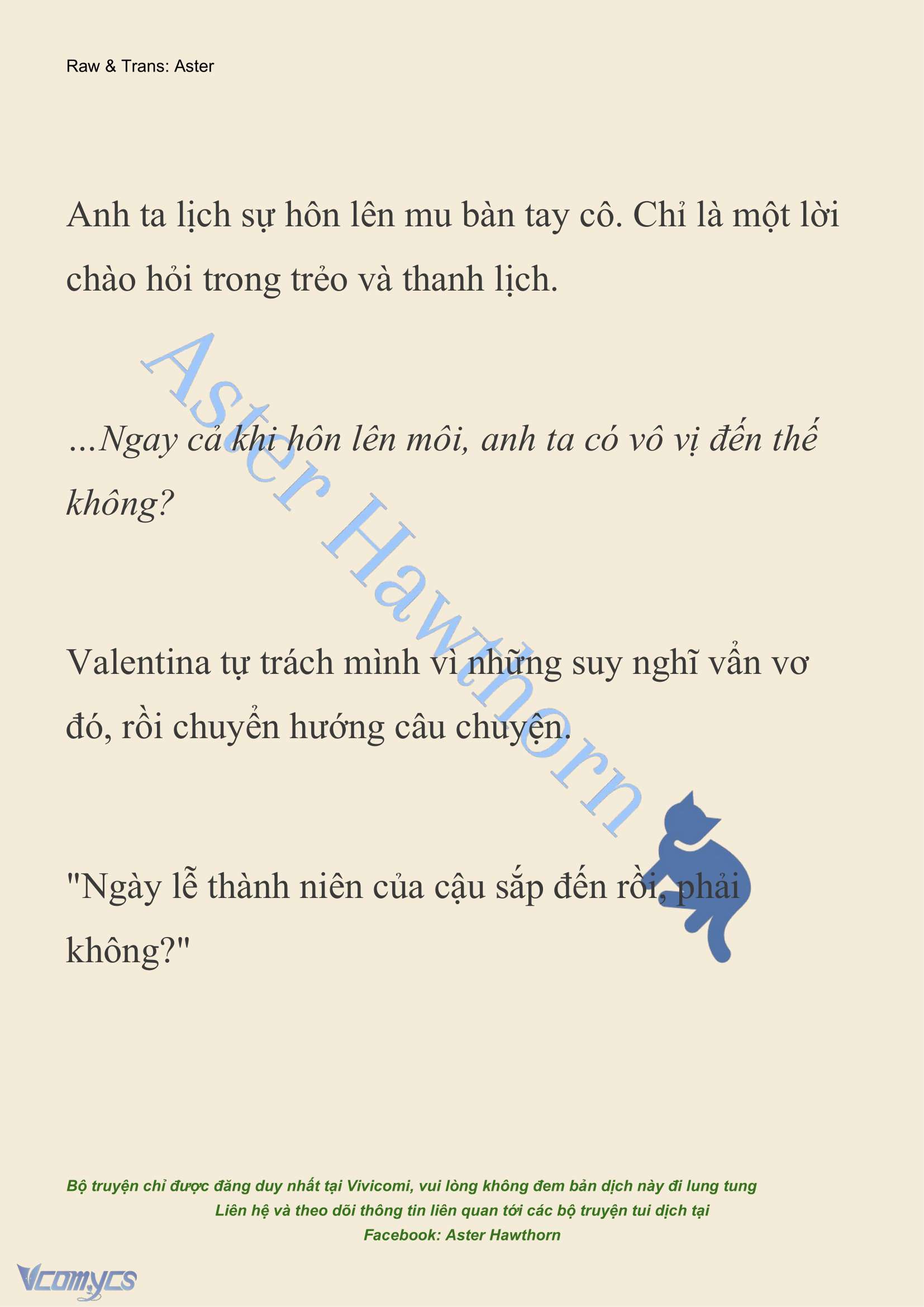 [NOVEL] Thiên Đường Của Valentina Chapter 32 - Trang 22