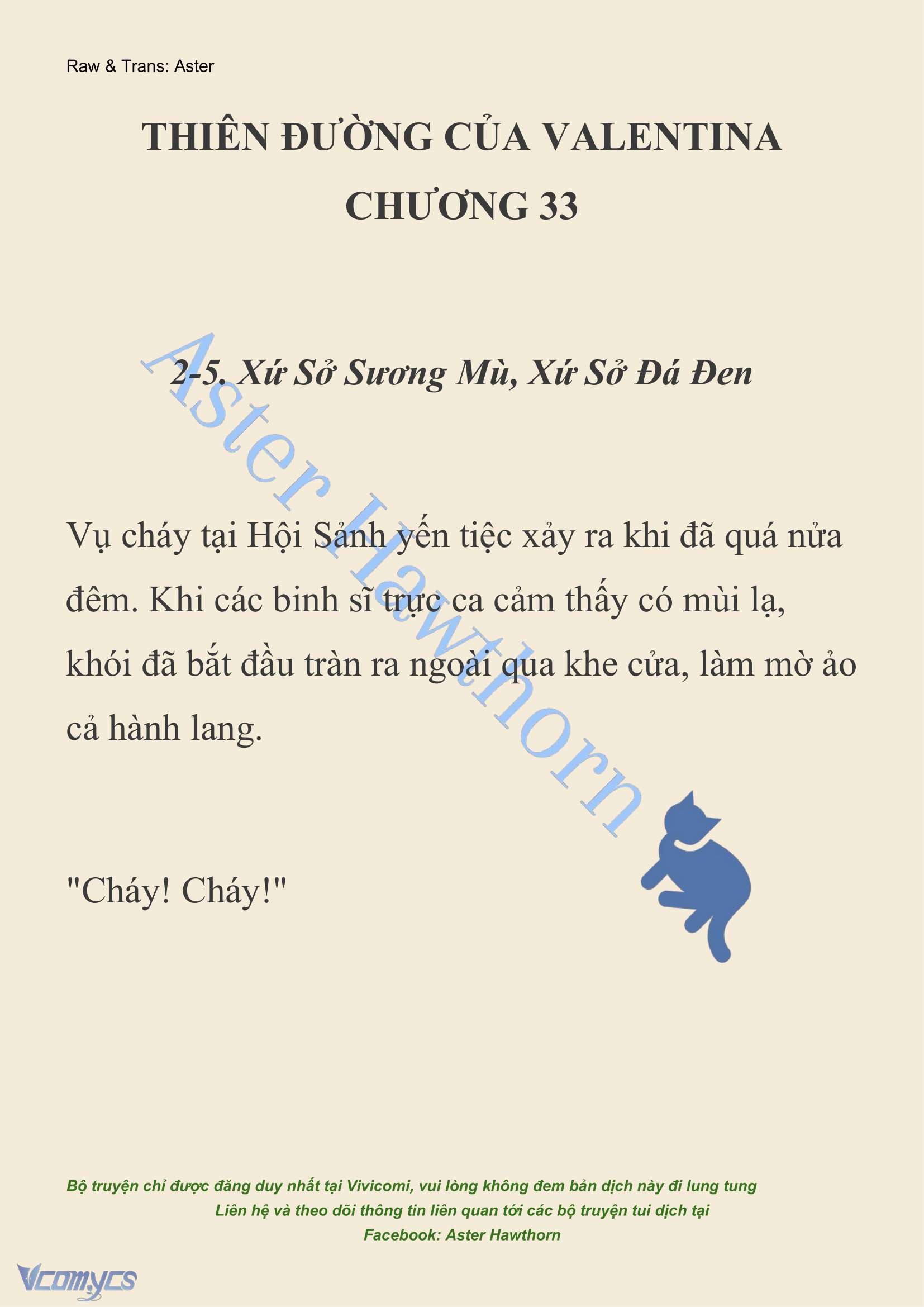 [NOVEL] Thiên Đường Của Valentina Chapter 33 - Trang 3