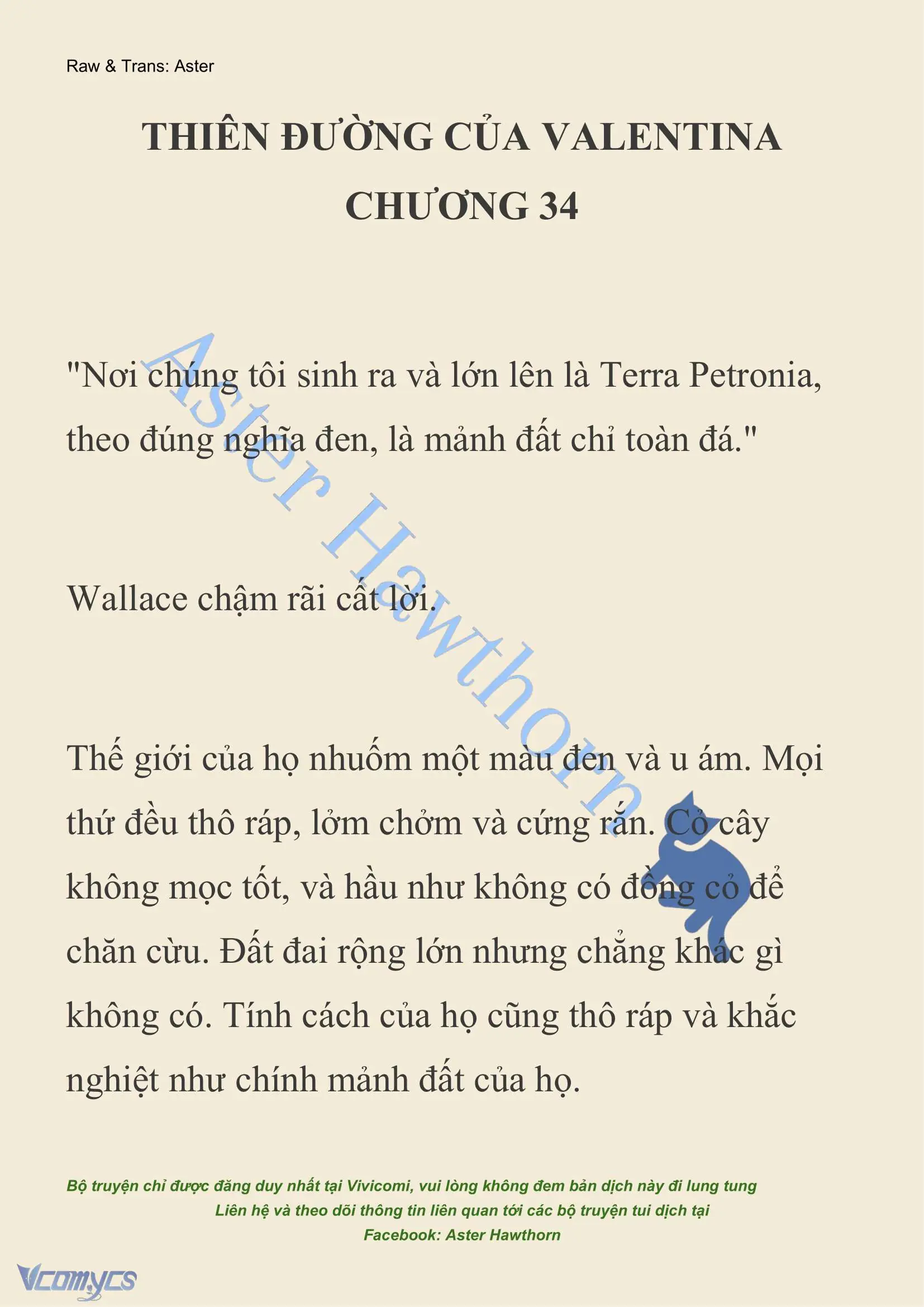 [NOVEL] Thiên Đường Của Valentina Chapter 34 - Trang 3