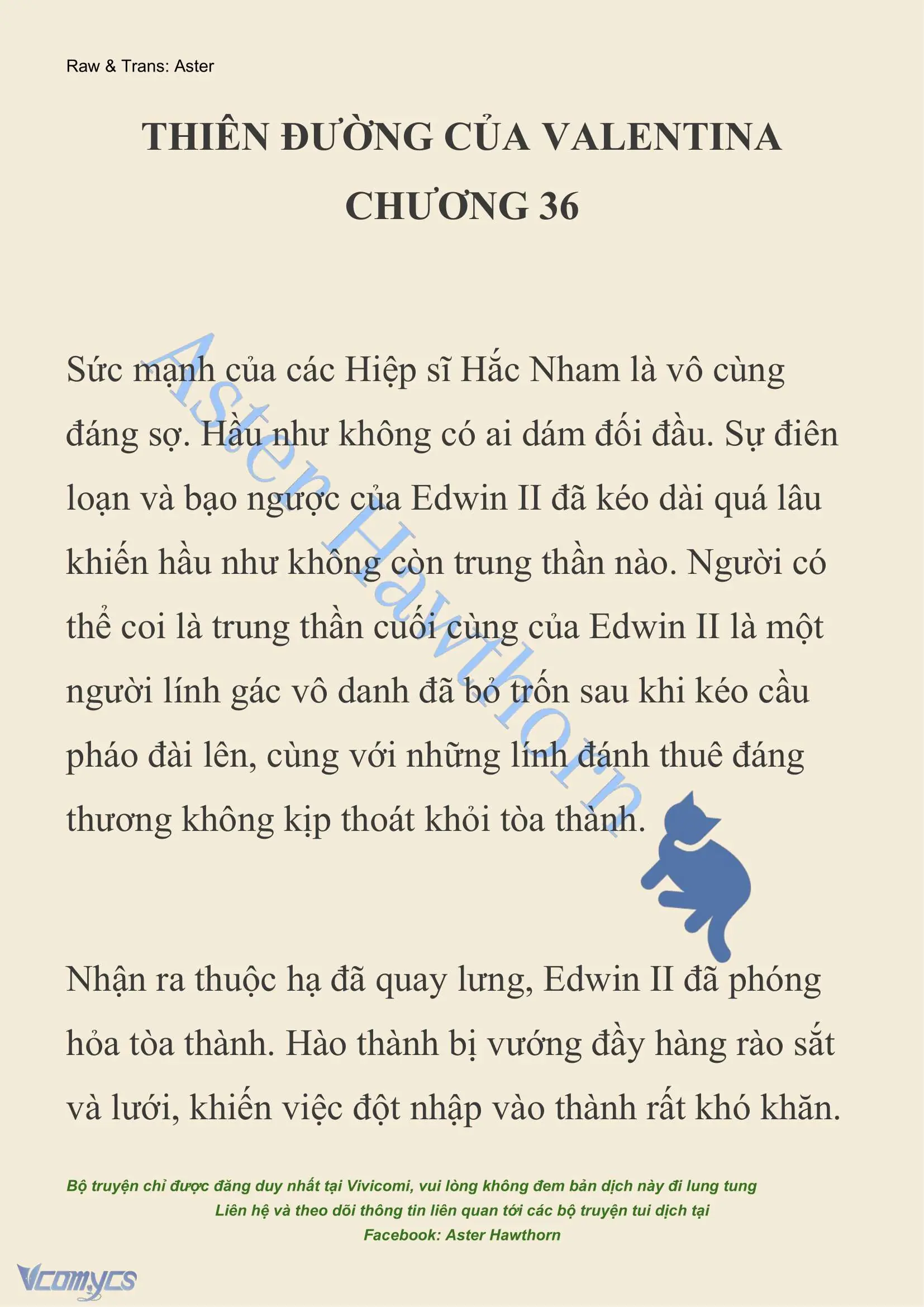 [NOVEL] Thiên Đường Của Valentina Chapter 36 - Trang 3