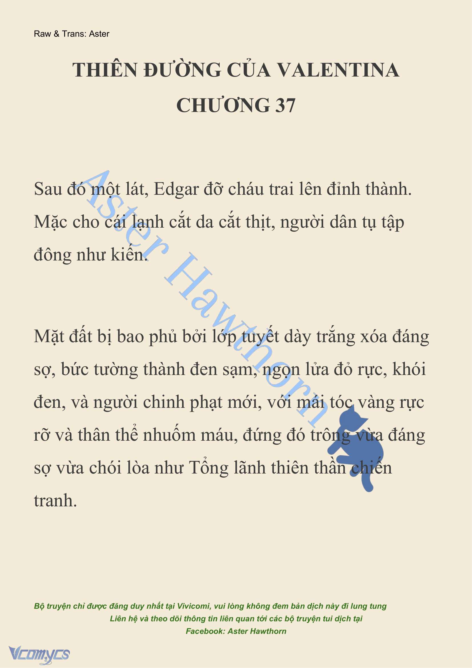 [NOVEL] Thiên Đường Của Valentina Chapter 37 - Trang 3
