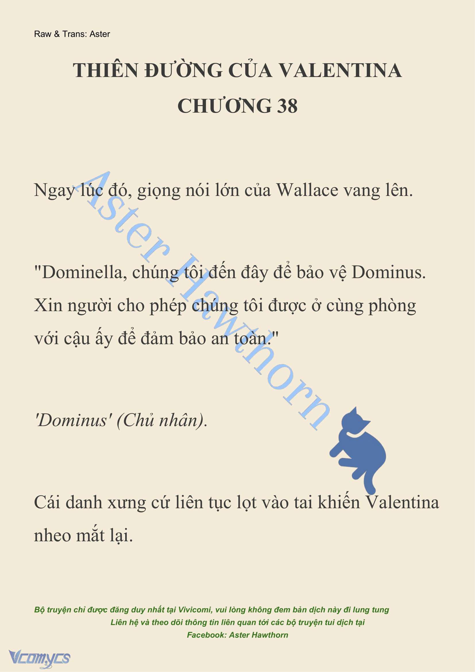 [NOVEL] Thiên Đường Của Valentina Chapter 38 - Trang 3
