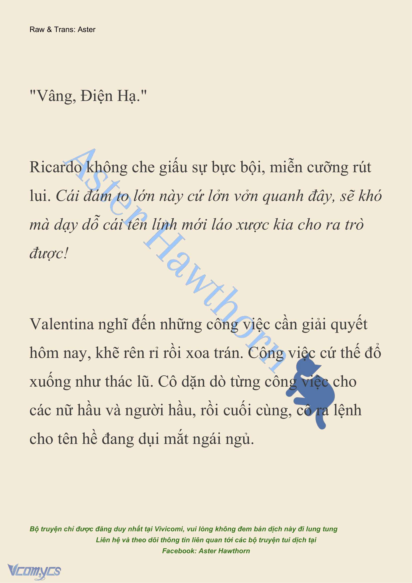 [NOVEL] Thiên Đường Của Valentina Chapter 38 - Trang 9
