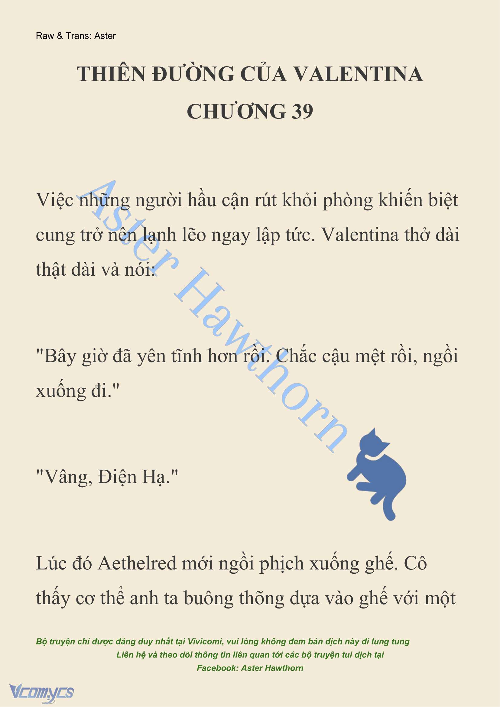 [NOVEL] Thiên Đường Của Valentina Chapter 39 - Trang 3