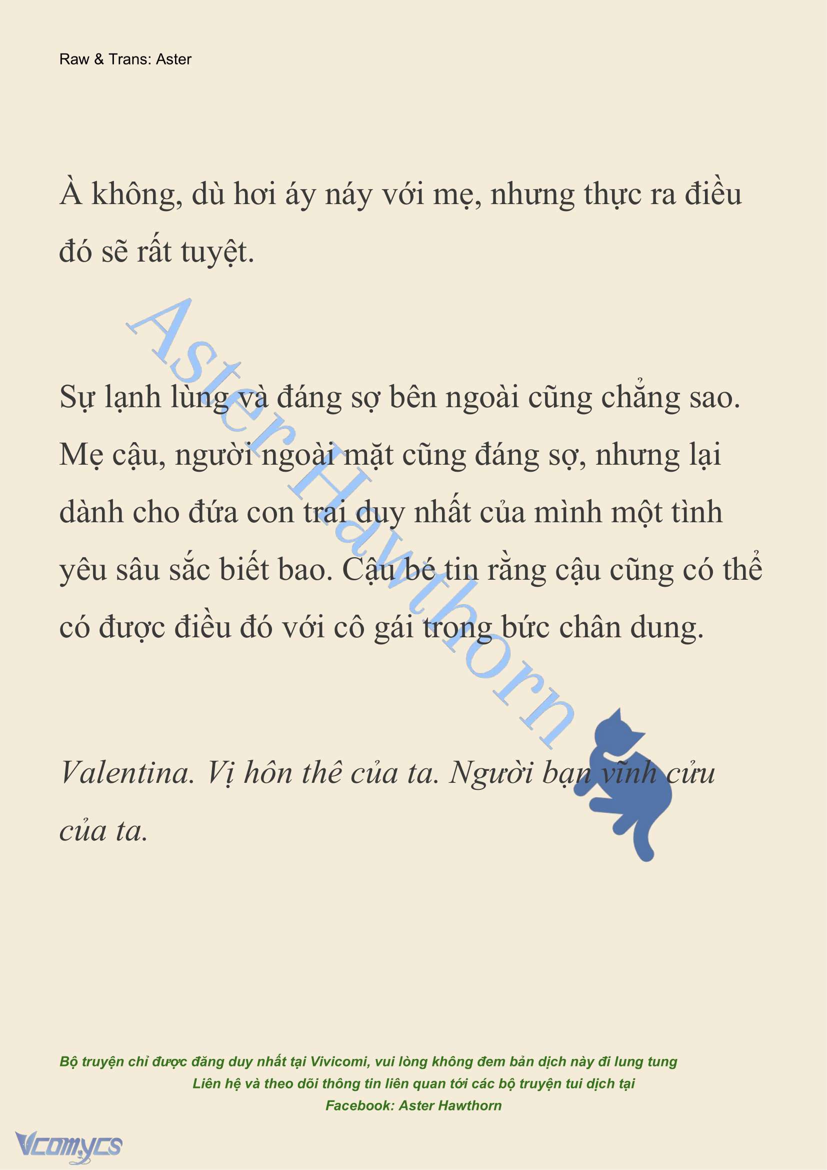 [NOVEL] Thiên Đường Của Valentina Chapter 4 - Trang 10