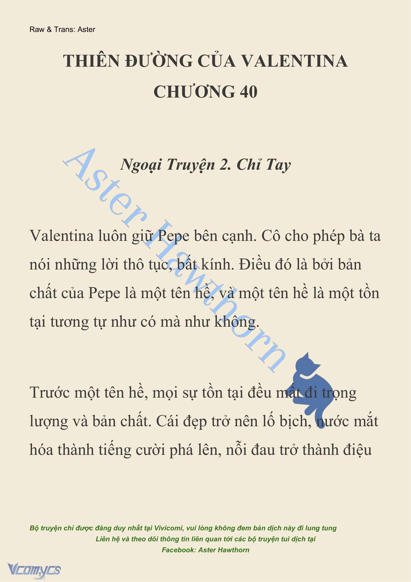 [NOVEL] Thiên Đường Của Valentina Chapter 40 - Trang 3