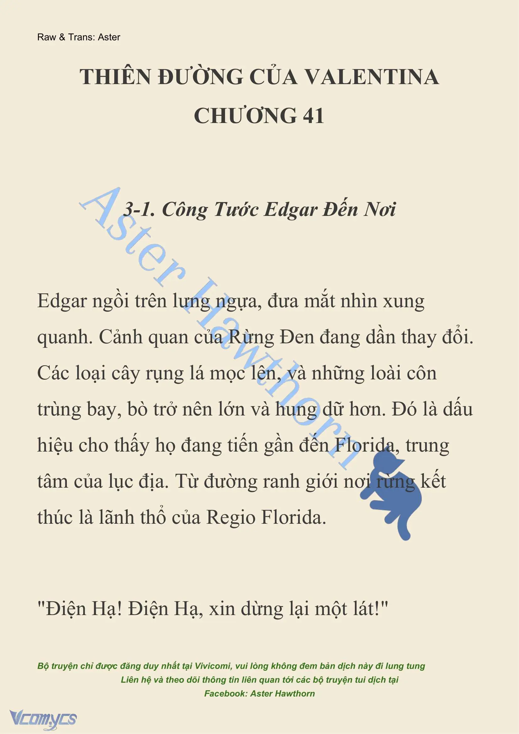 [NOVEL] Thiên Đường Của Valentina Chapter 41 - Trang 3
