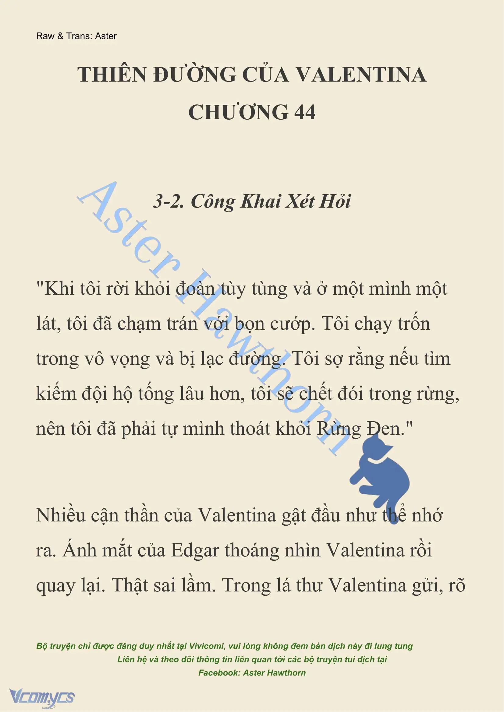 [NOVEL] Thiên Đường Của Valentina Chapter 44 - Trang 3