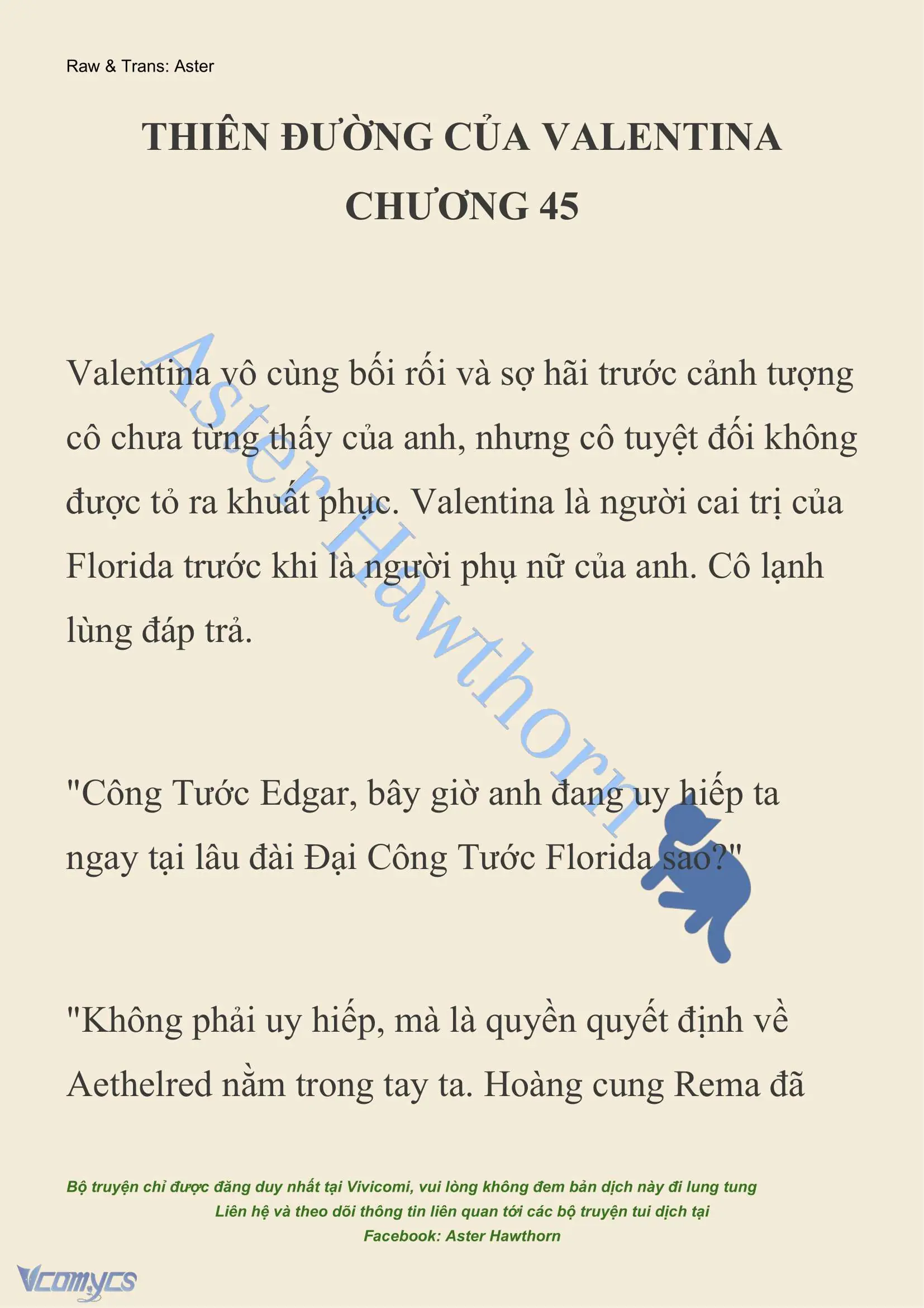 [NOVEL] Thiên Đường Của Valentina Chapter 45 - Trang 3