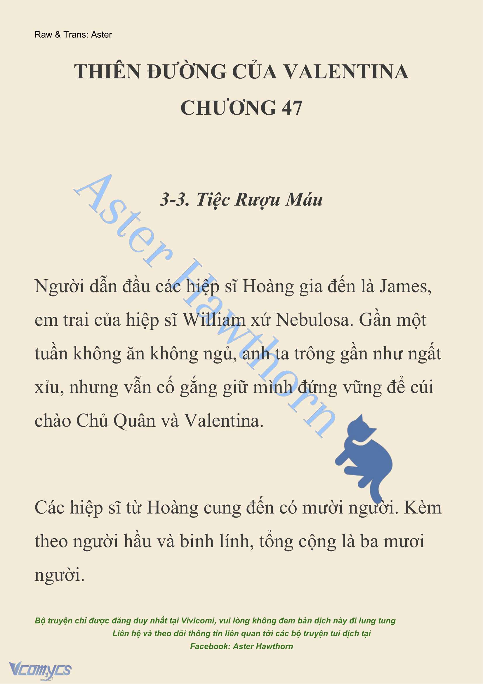 [NOVEL] Thiên Đường Của Valentina Chapter 47 - Trang 3