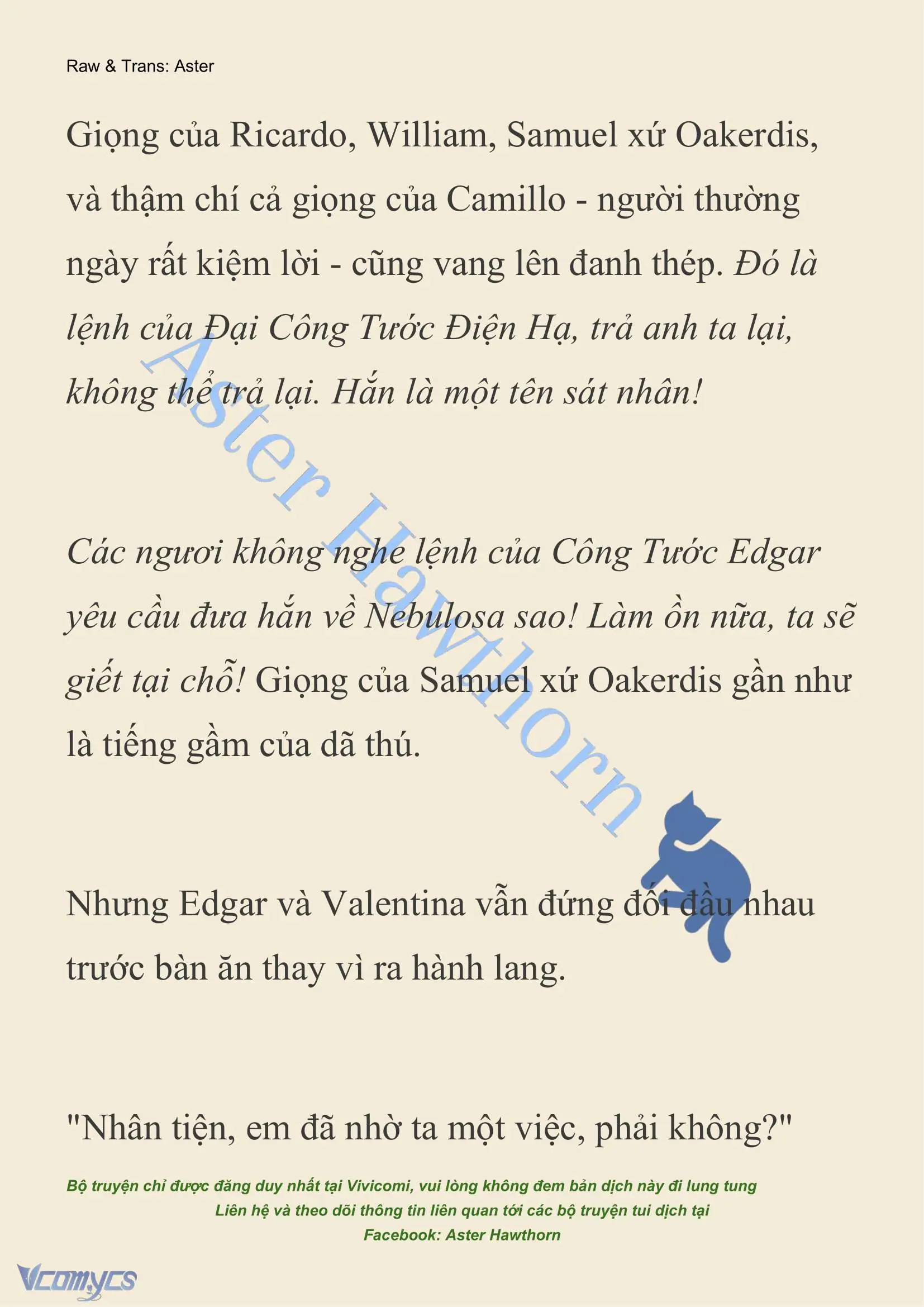 [NOVEL] Thiên Đường Của Valentina Chapter 48 - Trang 10