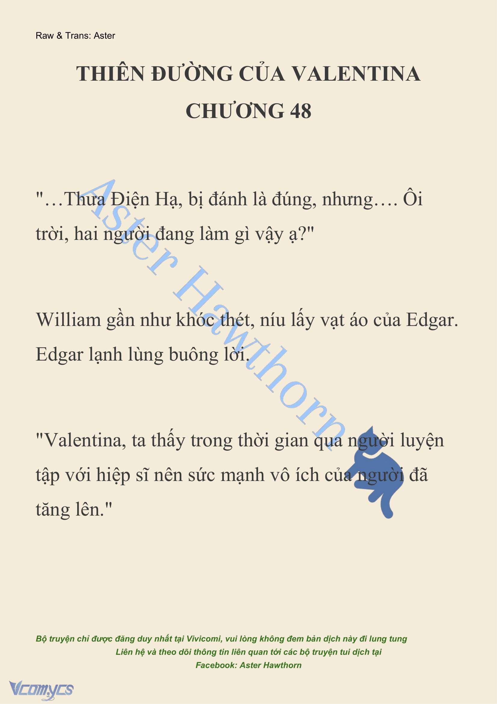 [NOVEL] Thiên Đường Của Valentina Chapter 48 - Trang 3