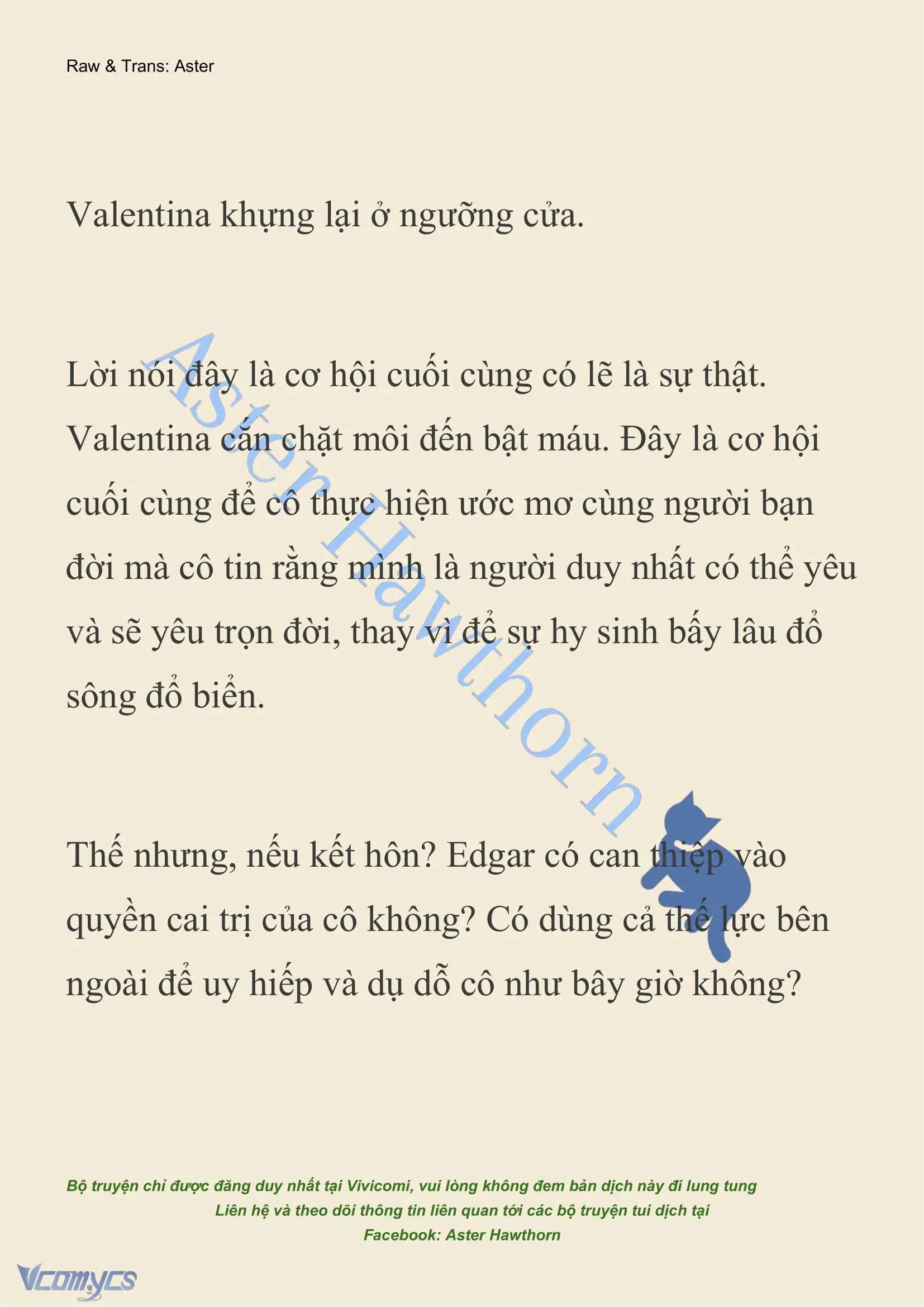 [NOVEL] Thiên Đường Của Valentina Chapter 49 - Trang 6