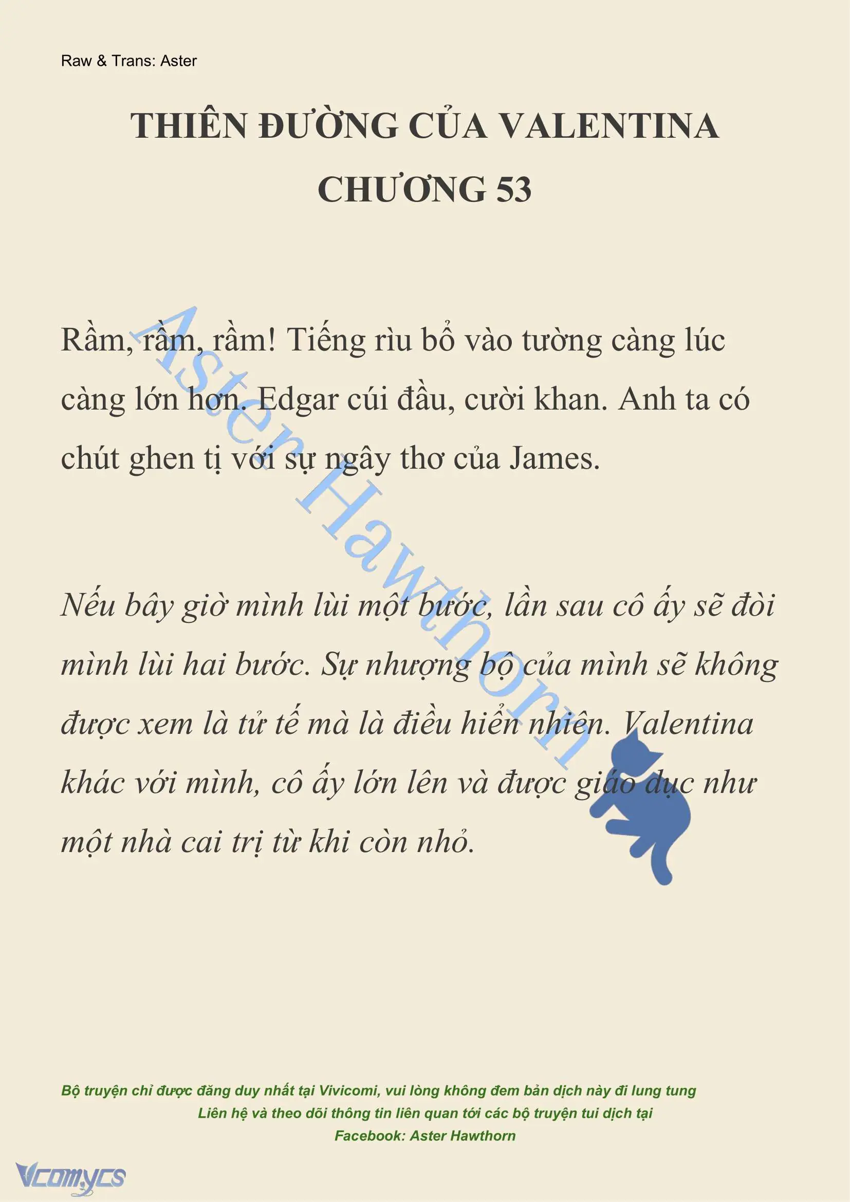 [NOVEL] Thiên Đường Của Valentina Chapter 53 - Trang 3