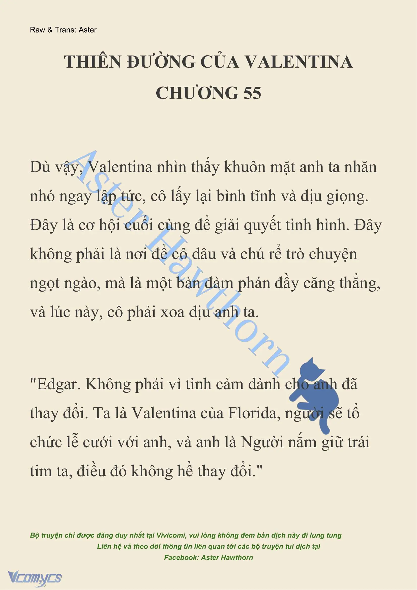 [NOVEL] Thiên Đường Của Valentina Chapter 55 - Trang 3