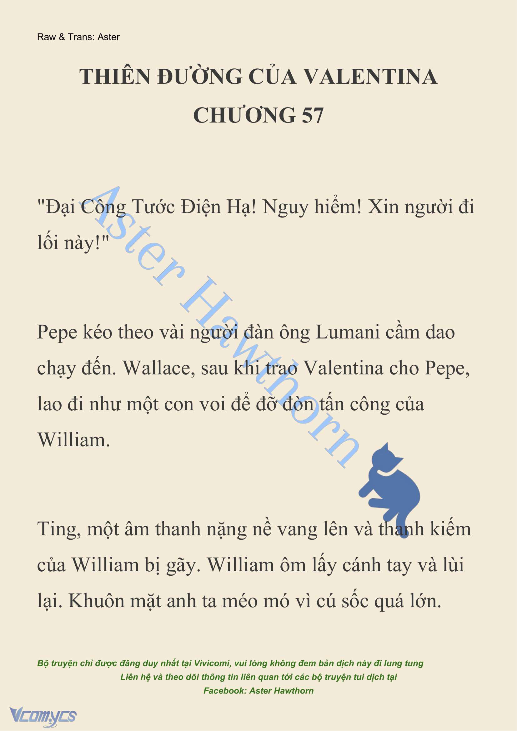 [NOVEL] Thiên Đường Của Valentina Chapter 57 - Trang 3
