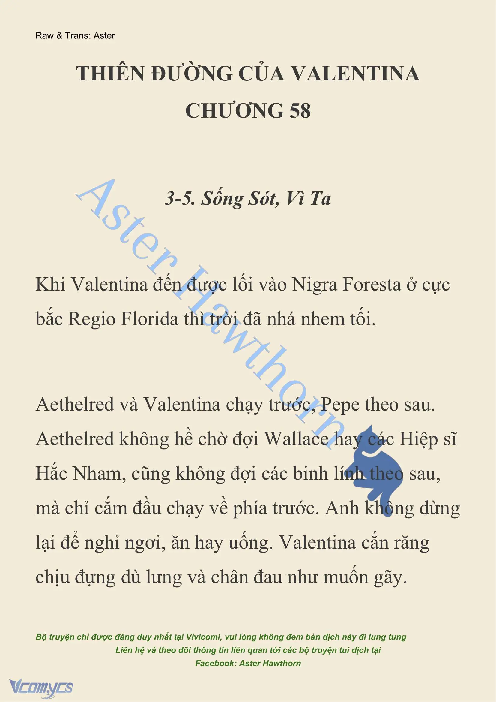 [NOVEL] Thiên Đường Của Valentina Chapter 58 - Trang 3