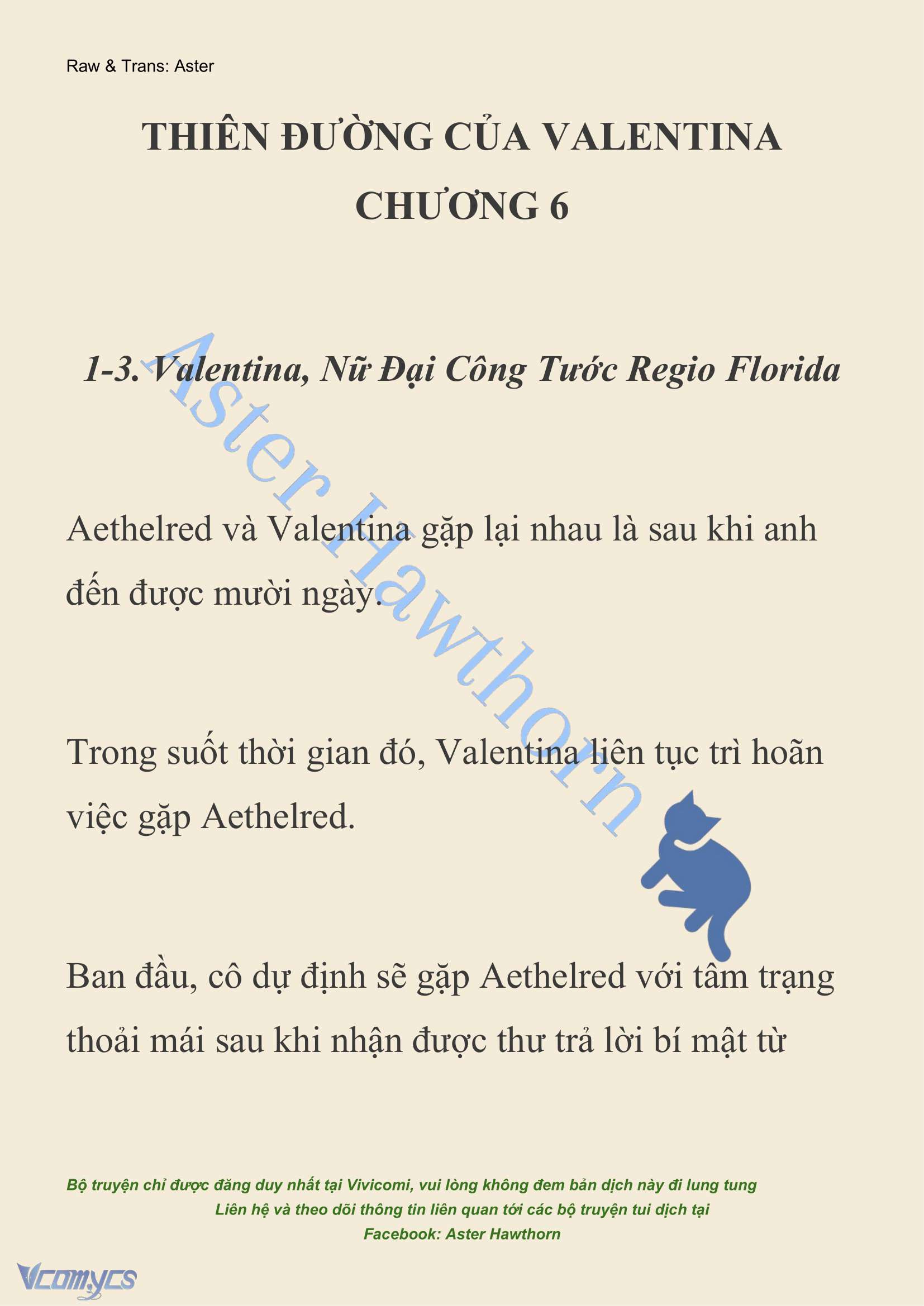 [NOVEL] Thiên Đường Của Valentina Chapter 6 - Trang 3