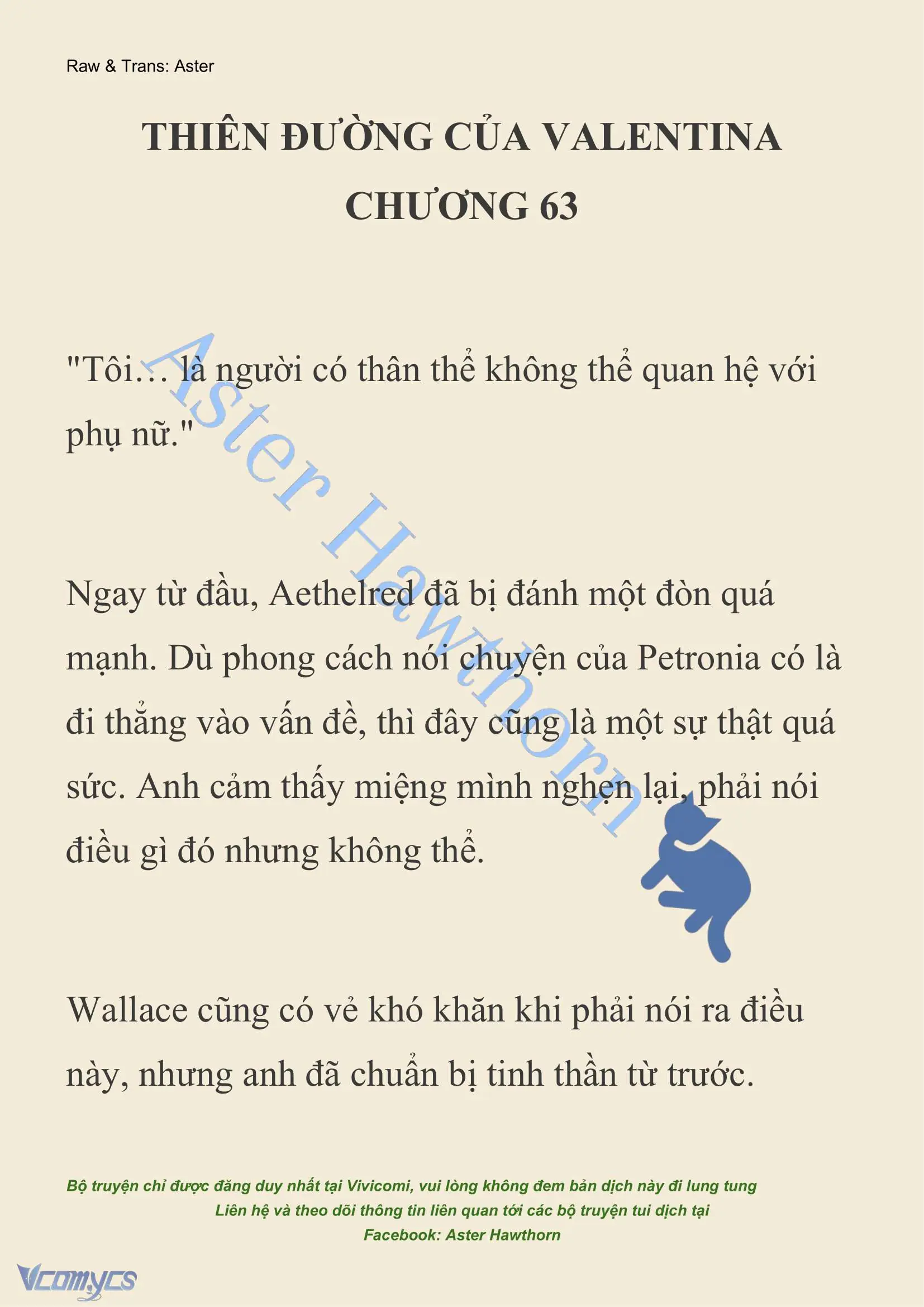 [NOVEL] Thiên Đường Của Valentina Chapter 63 - Trang 3