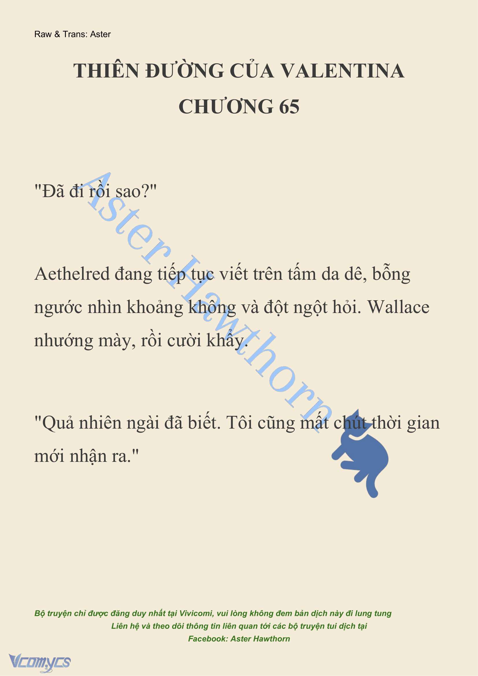 [NOVEL] Thiên Đường Của Valentina Chapter 65 - Trang 3