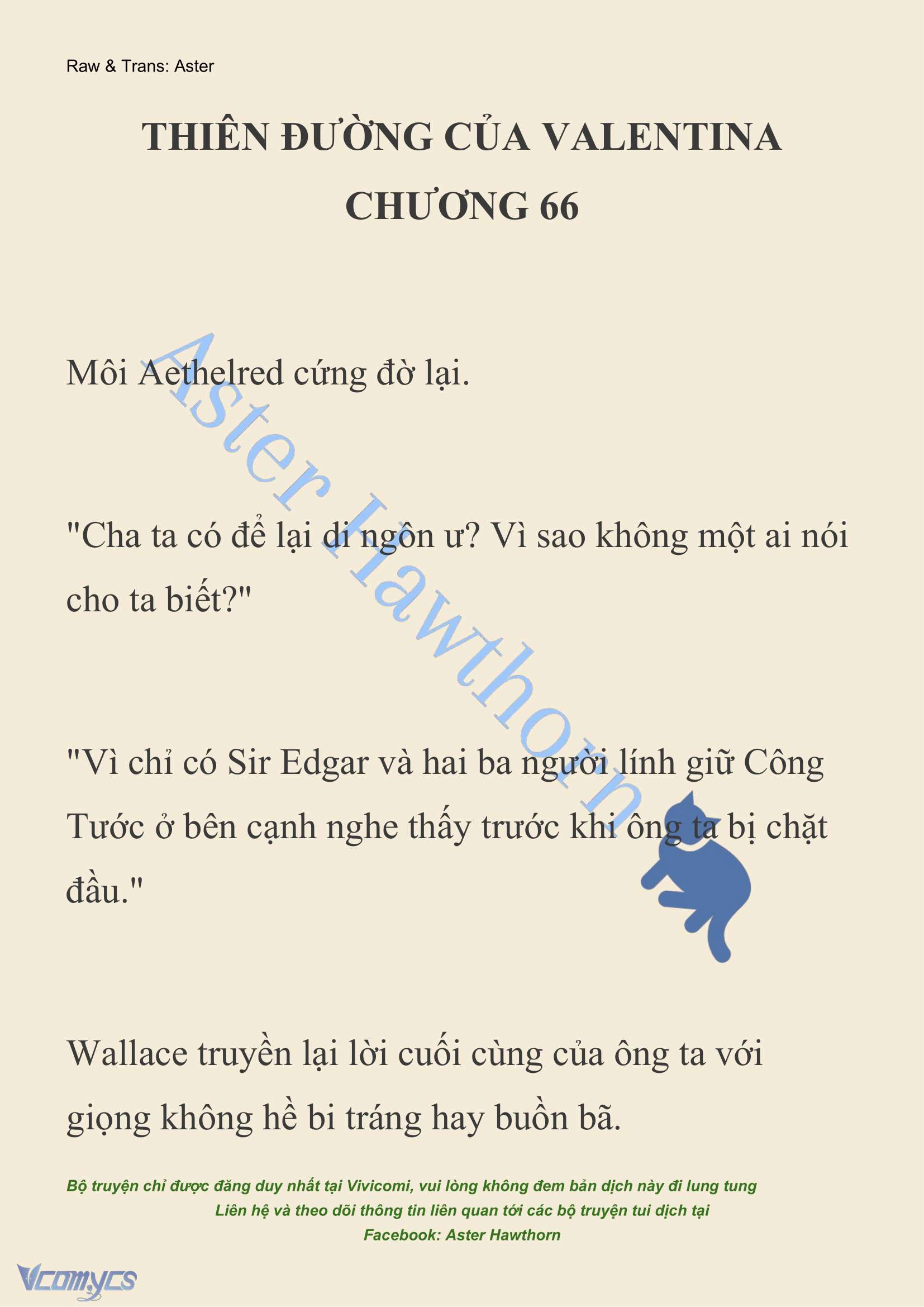 [NOVEL] Thiên Đường Của Valentina Chapter 66 - Trang 3